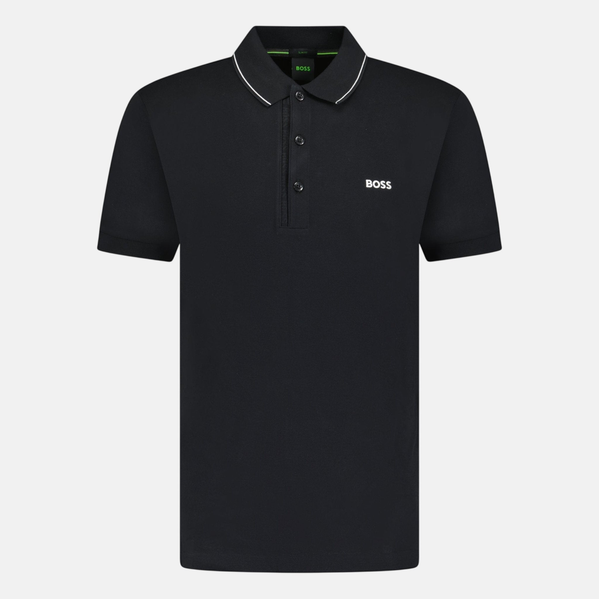 BOSS Paule 4 Polo Shirt Black | Studio DOS