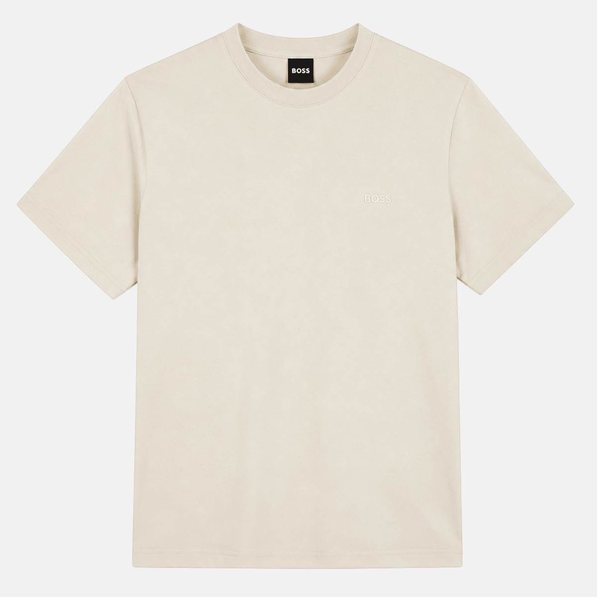 BOSS Pique Taddy T-Shirt Light Beige | Studio DOS