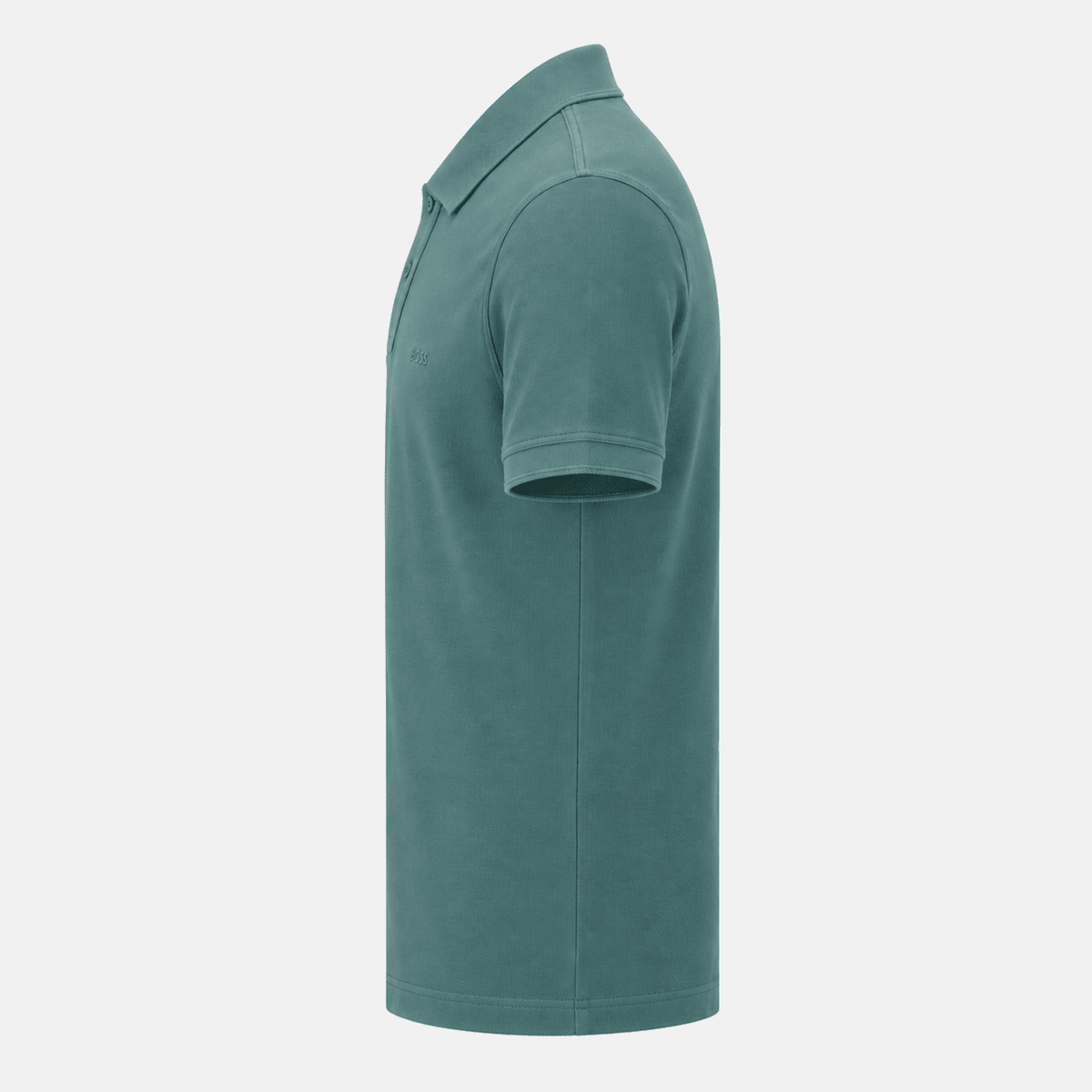BOSS Prime Cotton Pique Polo Shirt Green | Studio DOS