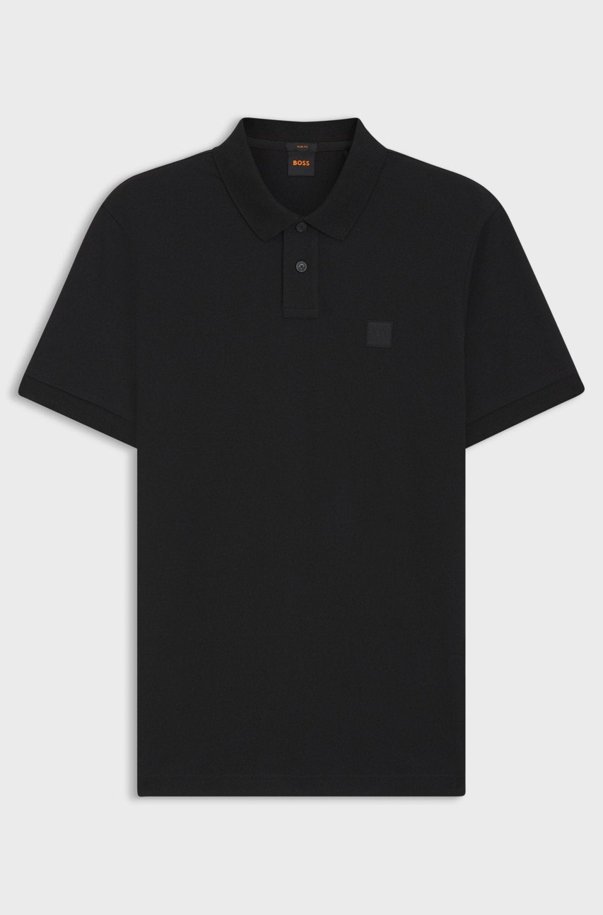 BOSS Slim Fit Passenger Polo Shirt Black | Studio DOS