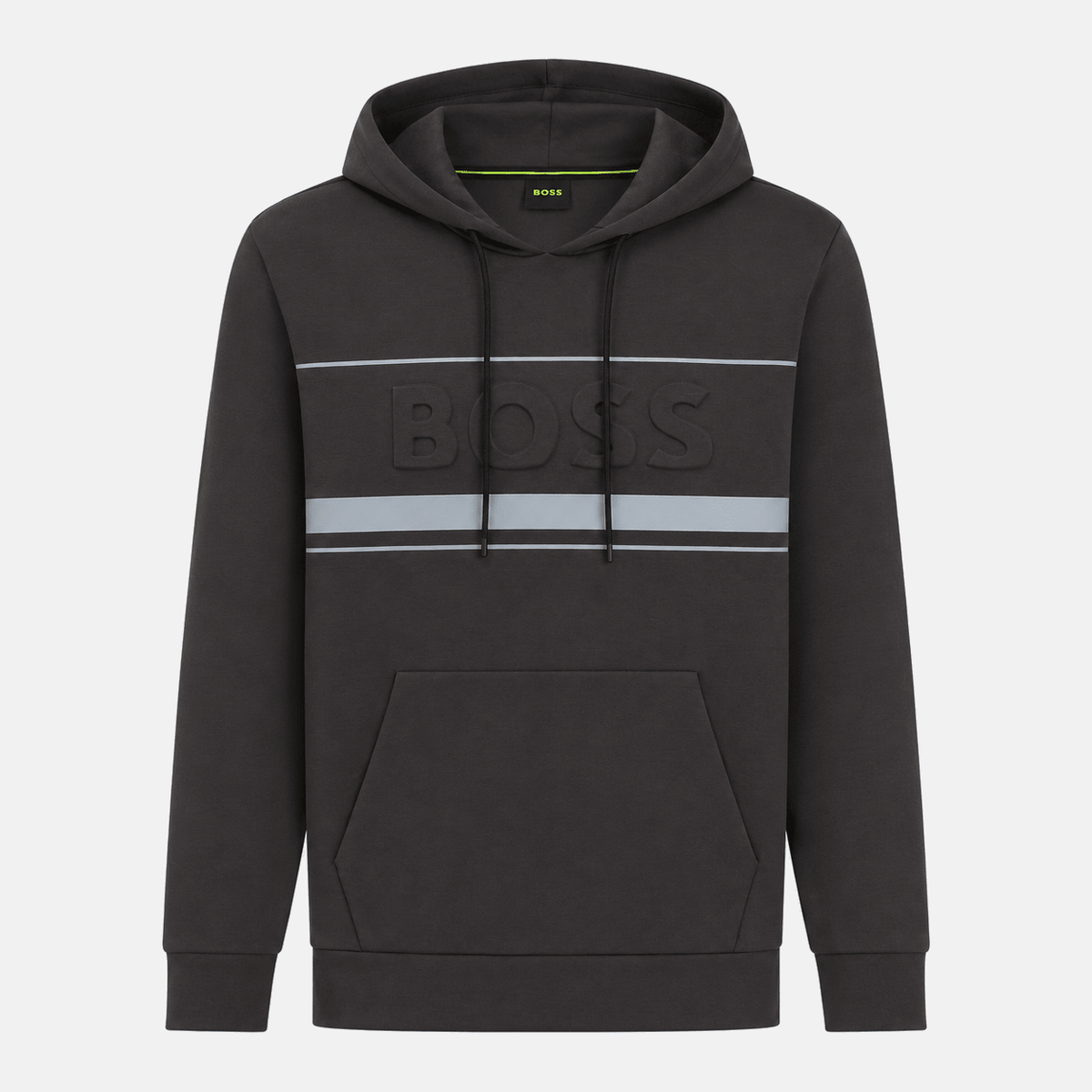 BOSS Soody Zone Hoodie Slate Grey | Studio DOS