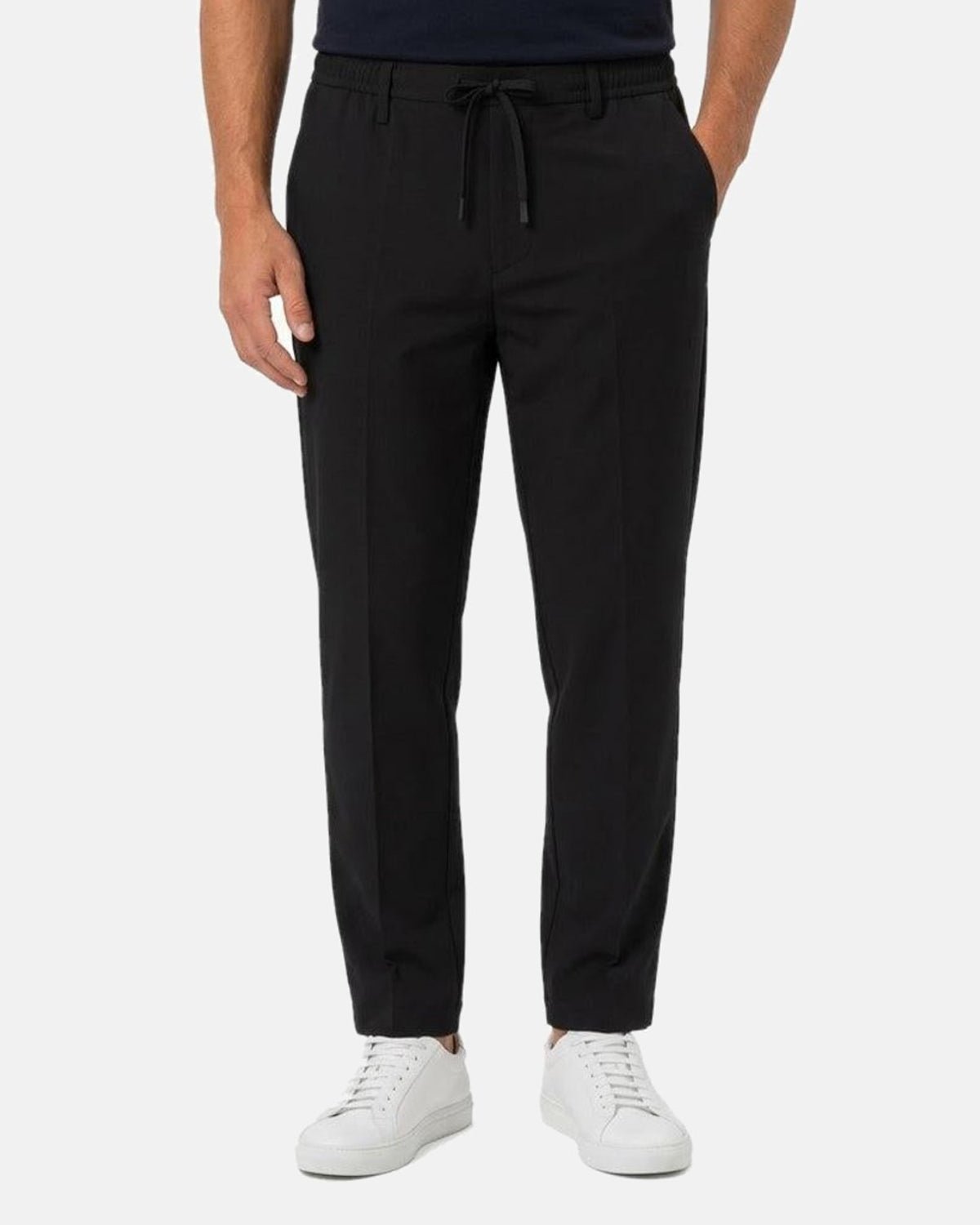 BOSS T-Convert Drawstring Trousers Black | Studio DOS