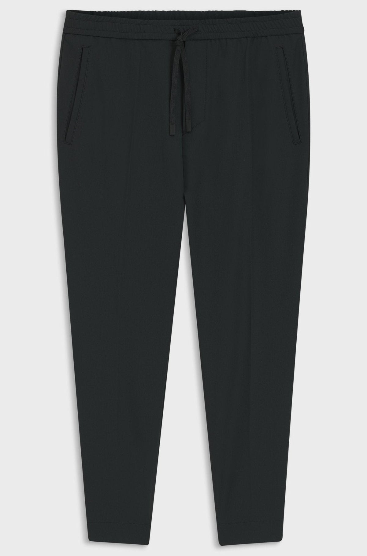 BOSS T-Flex Tapered Fit Trousers Black | Studio DOS