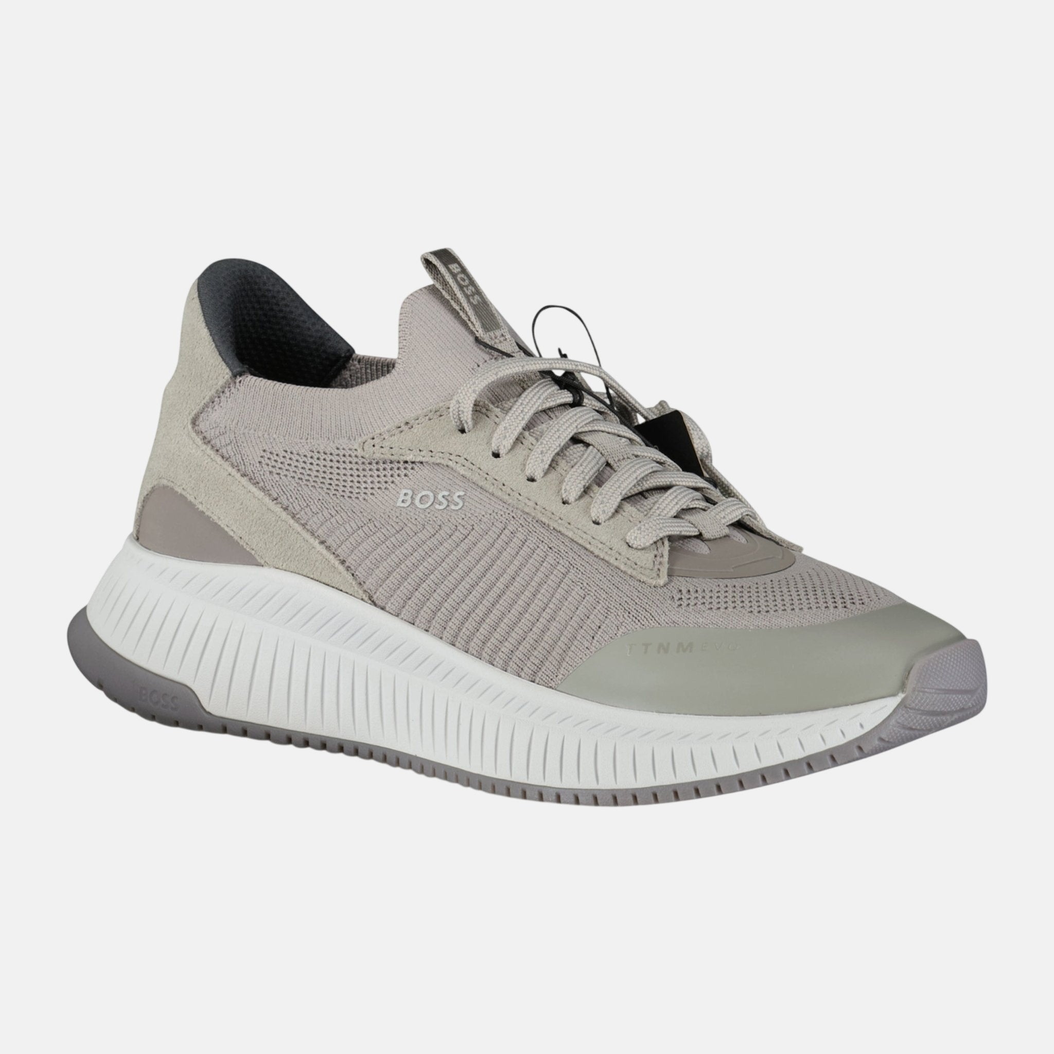 BOSS TTNM EVO Trainers Grey White | Studio DOS
