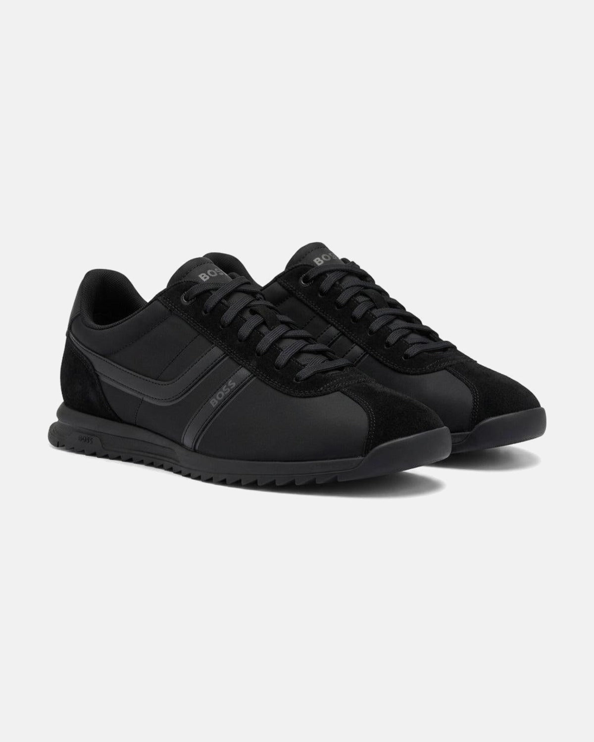 BOSS Zayn Low Profile Trainers Black | Studio DOS