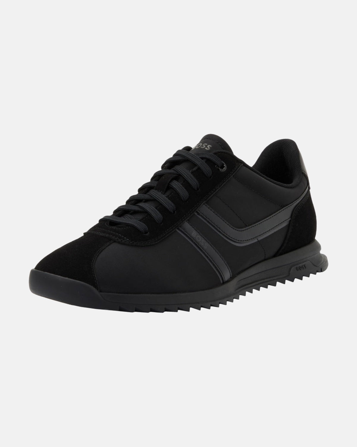 BOSS Zayn Low Profile Trainers Black | Studio DOS