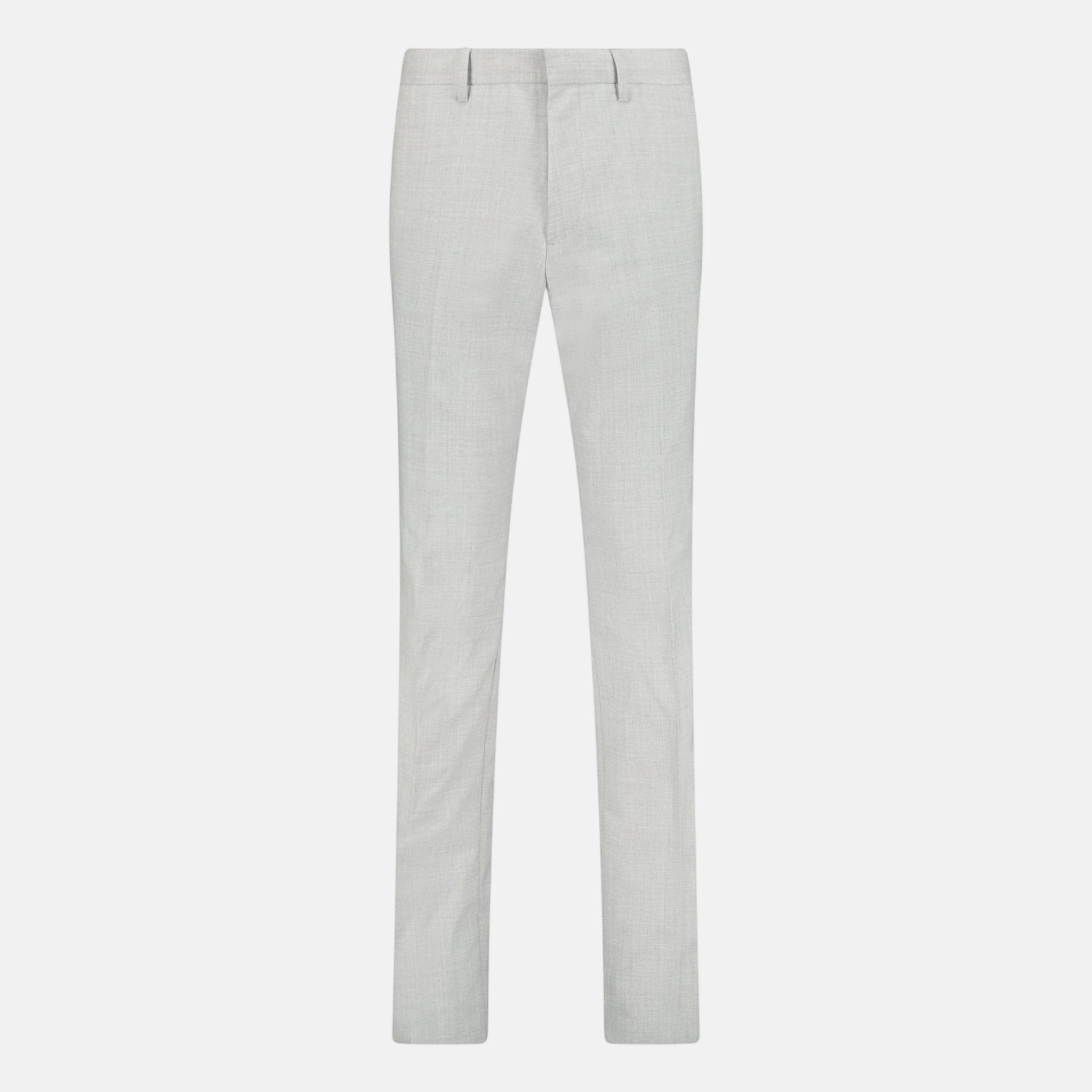Burberry Classic Fit Taupe Trousers Light Grey | Studio DOS