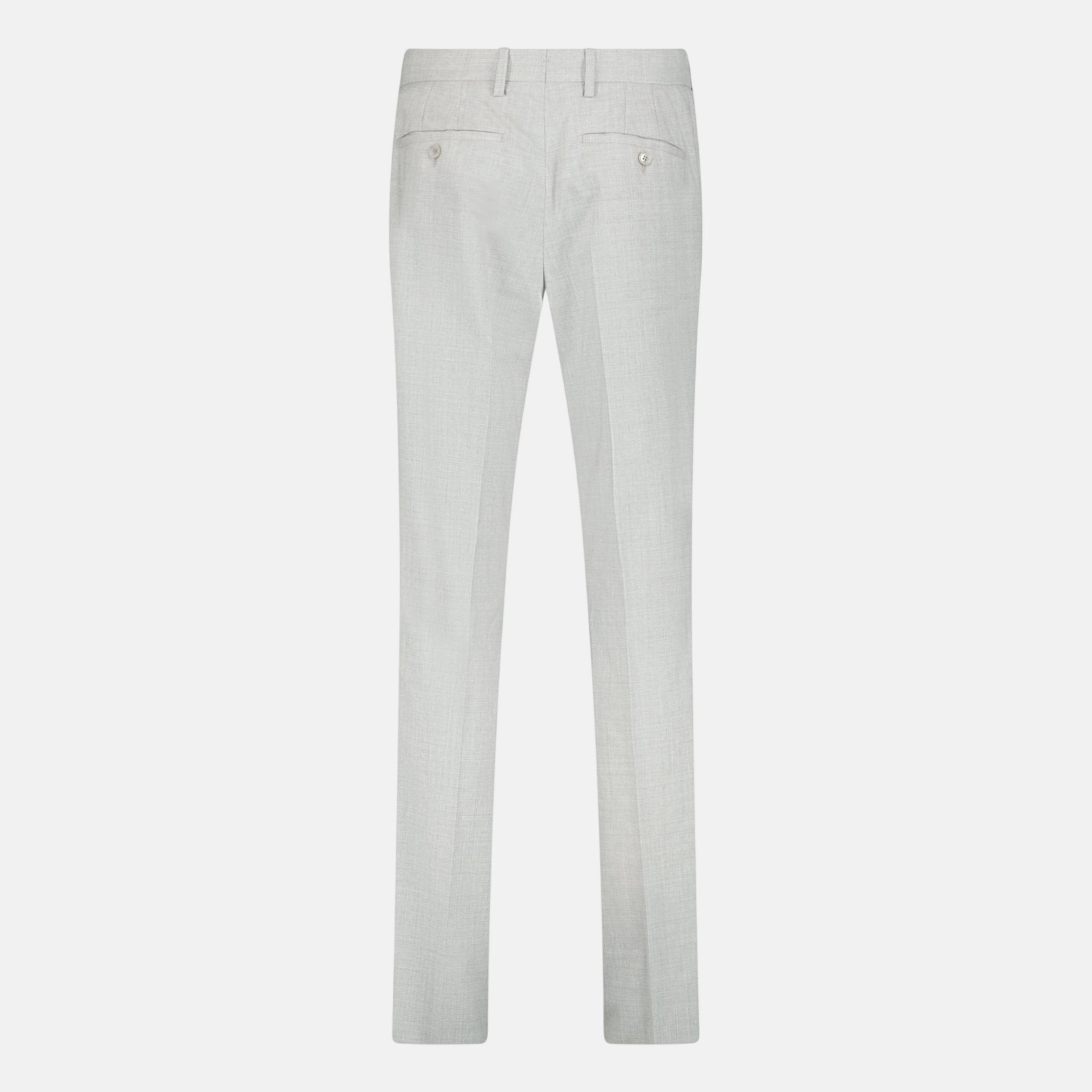 Burberry Classic Fit Taupe Trousers Light Grey | Studio DOS