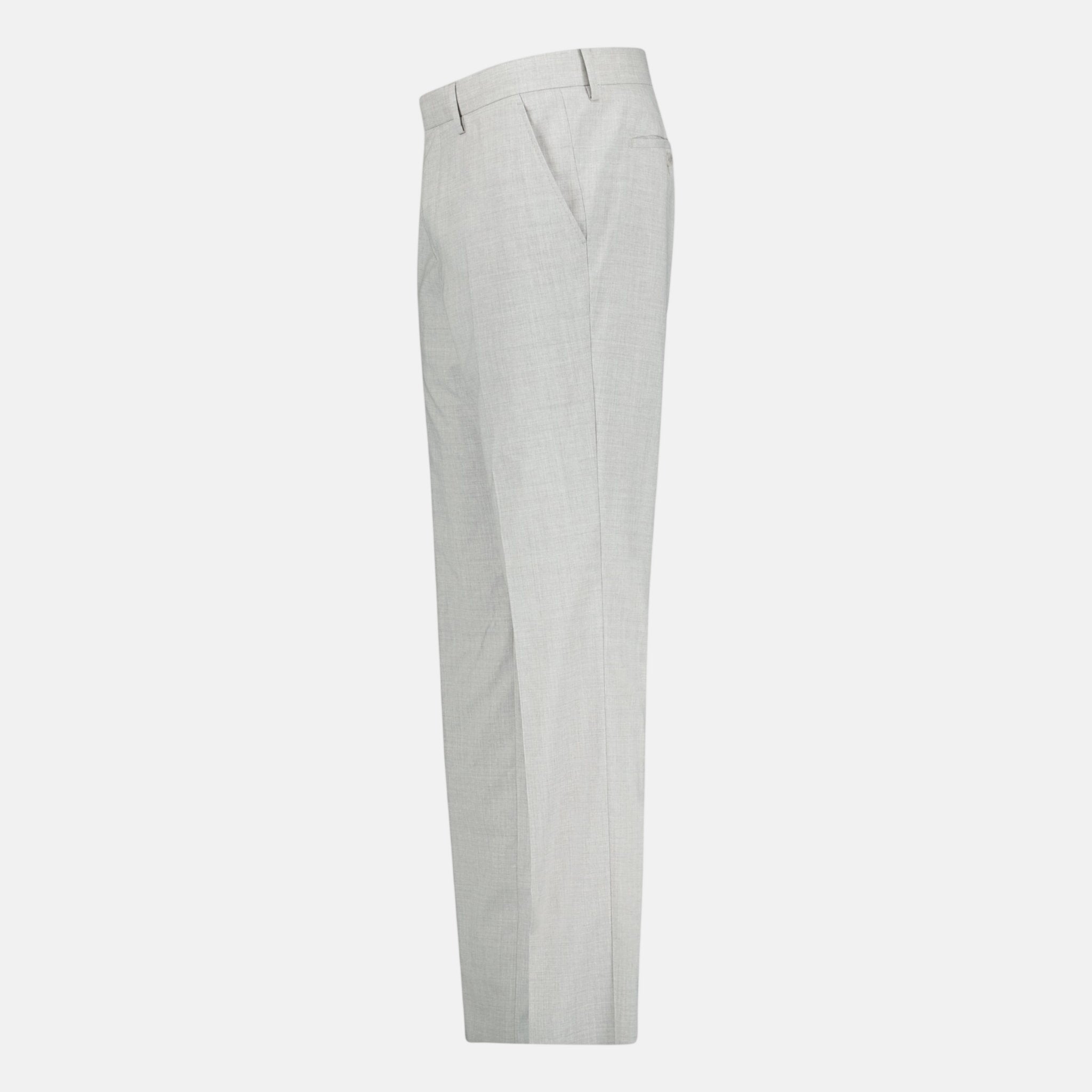 Burberry Classic Fit Taupe Trousers Light Grey | Studio DOS