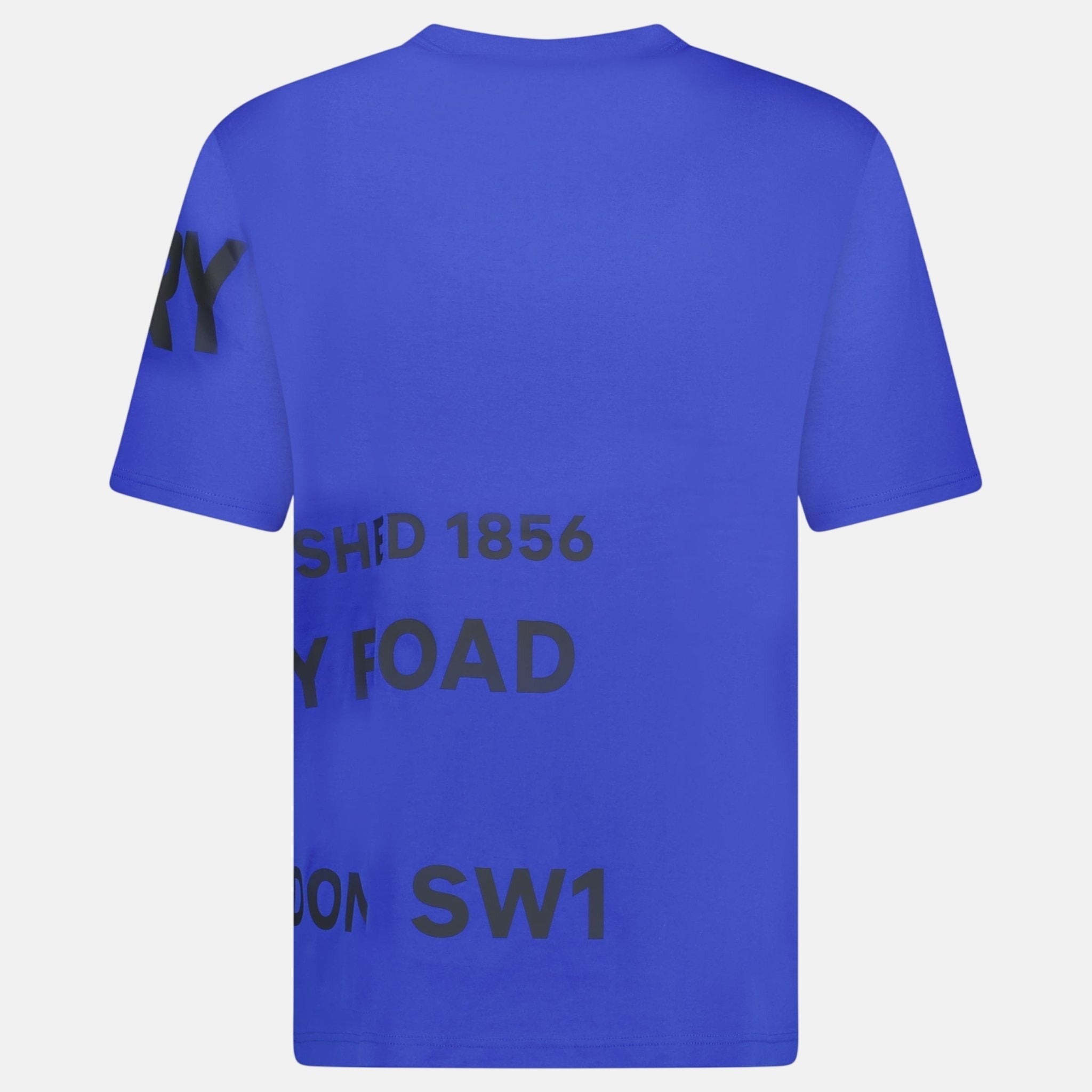 Burberry Horseferry Cotton T-Shirt Blue | Studio DOS
