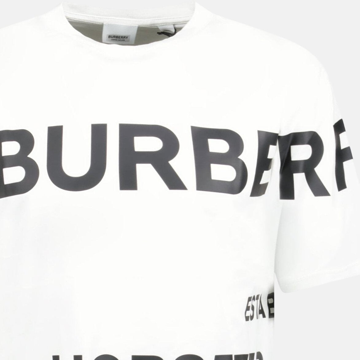 Burberry Horseferry Cotton T-Shirt White | Studio DOS
