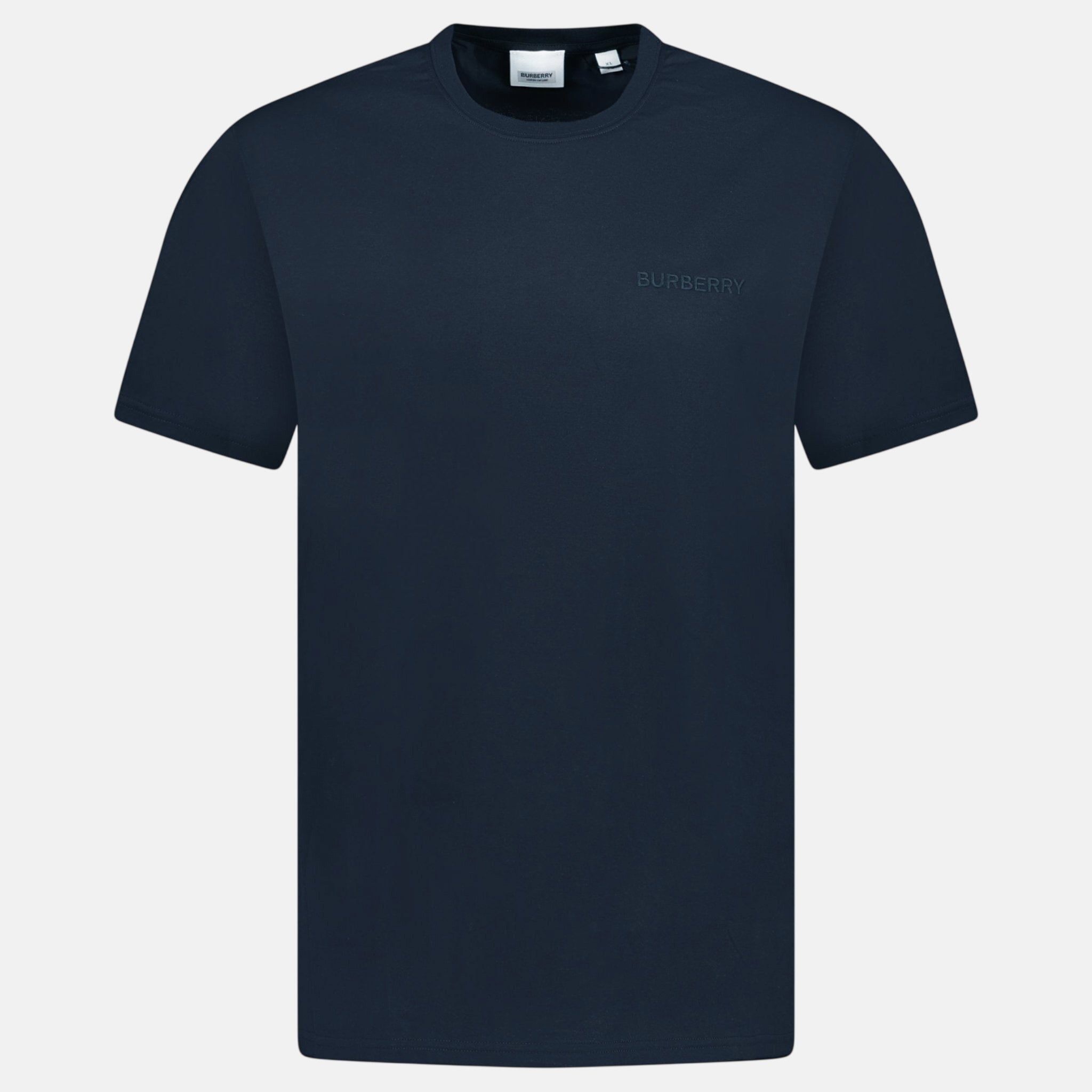 Burberry 'Jenson' Crew Neck Logo T-Shirt Navy | Studio DOS