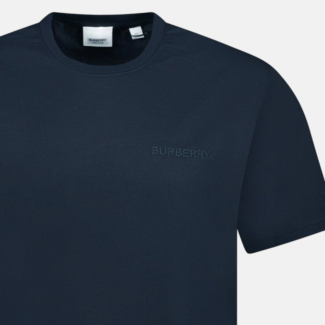 Burberry 'Jenson' Crew Neck Logo T-Shirt Navy | Studio DOS