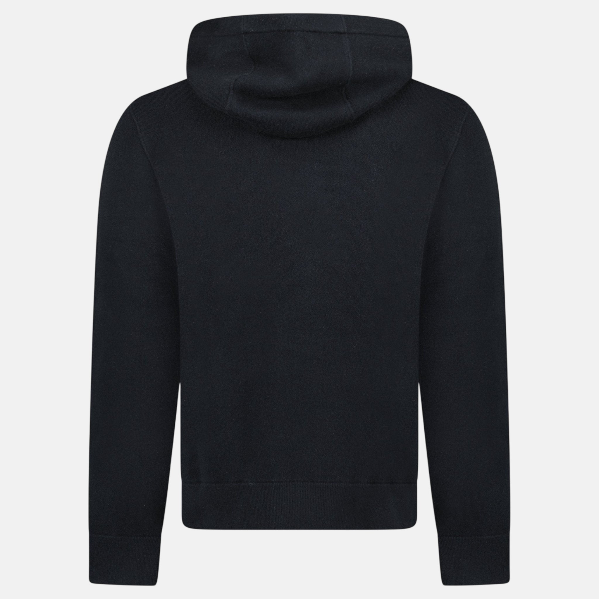 Burberry 'Lindley' Knitted Cashmere Zip Hoodie Black | Studio DOS