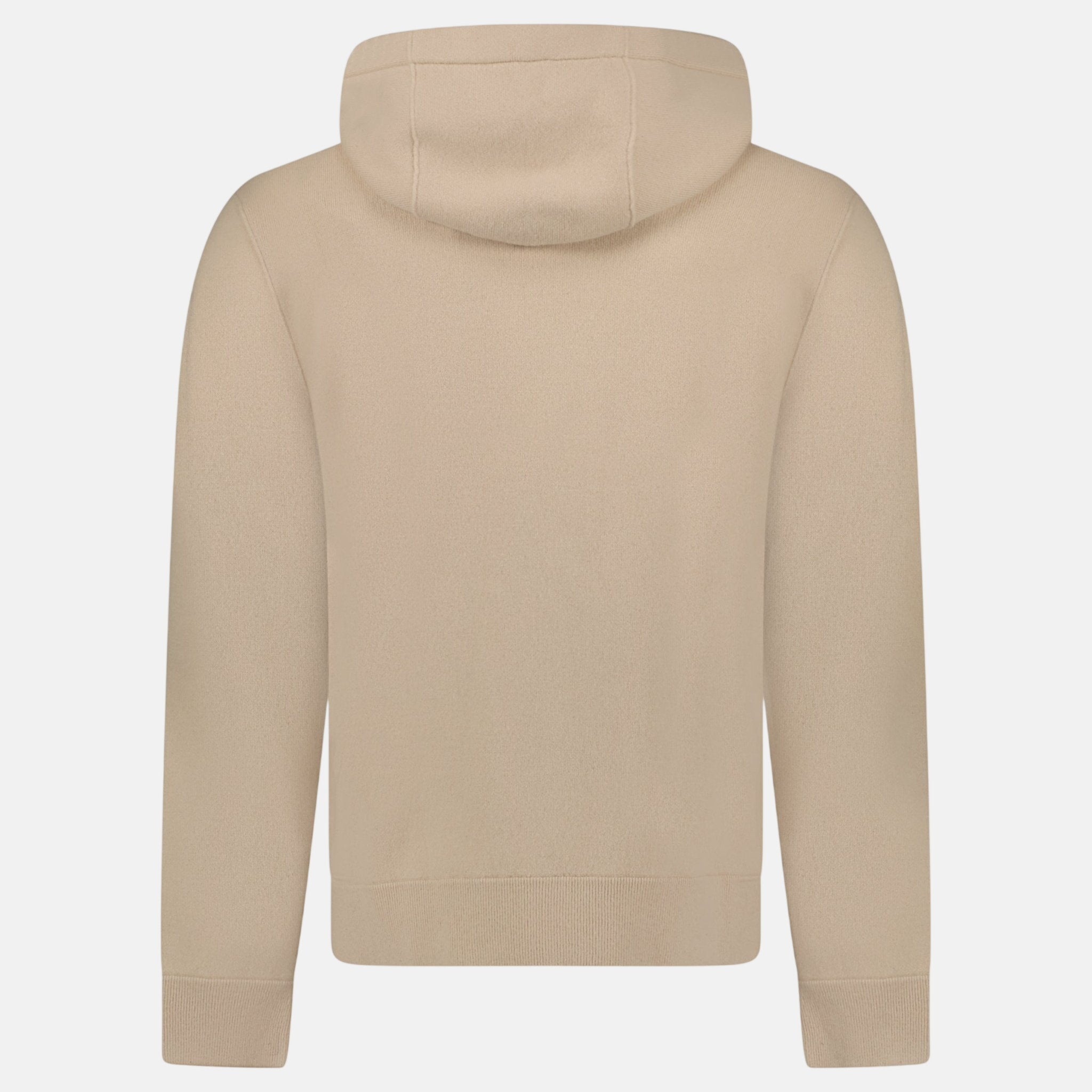 Burberry 'Lindley' Knitted Cashmere Zip Hoodie Soft Fawn Beige | Studio DOS