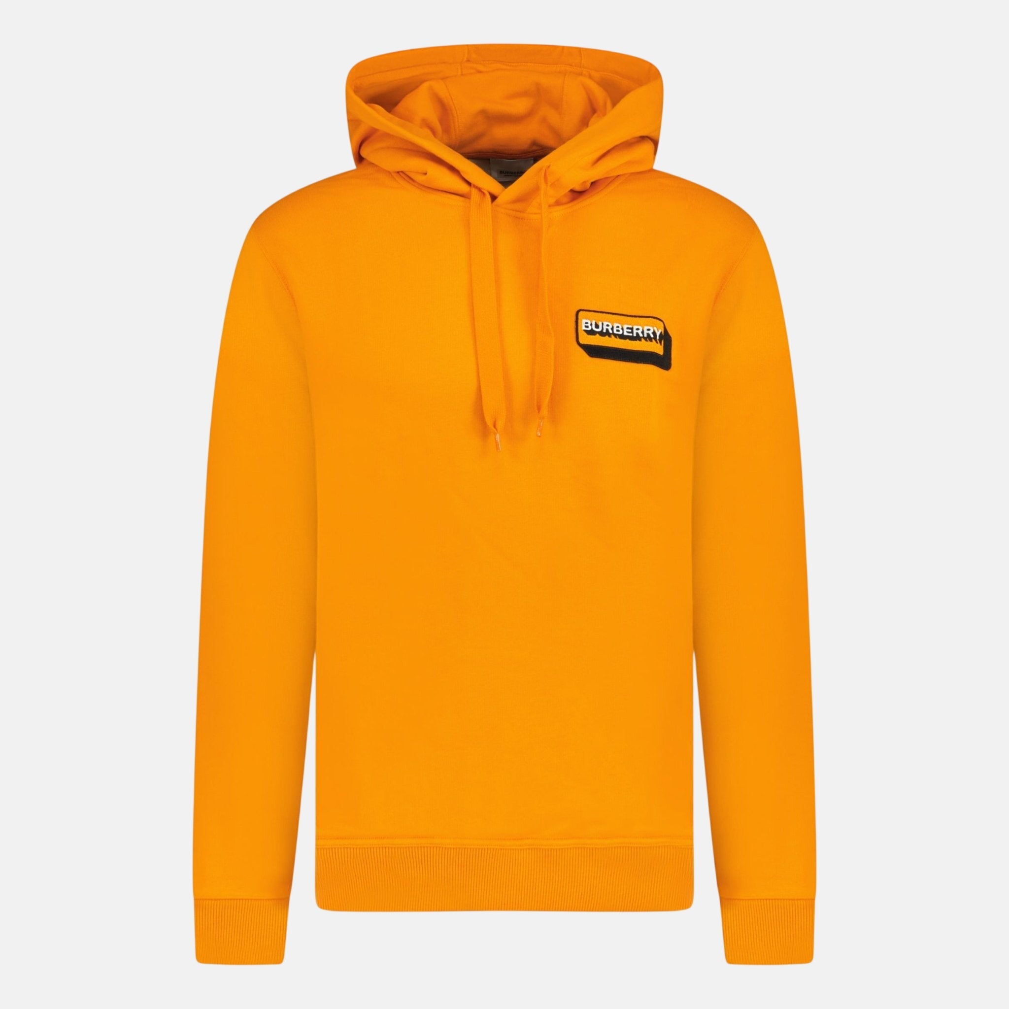 Burberry 'Motterson' Patch Logo Hoodie Sweatshirt Orange | Studio DOS