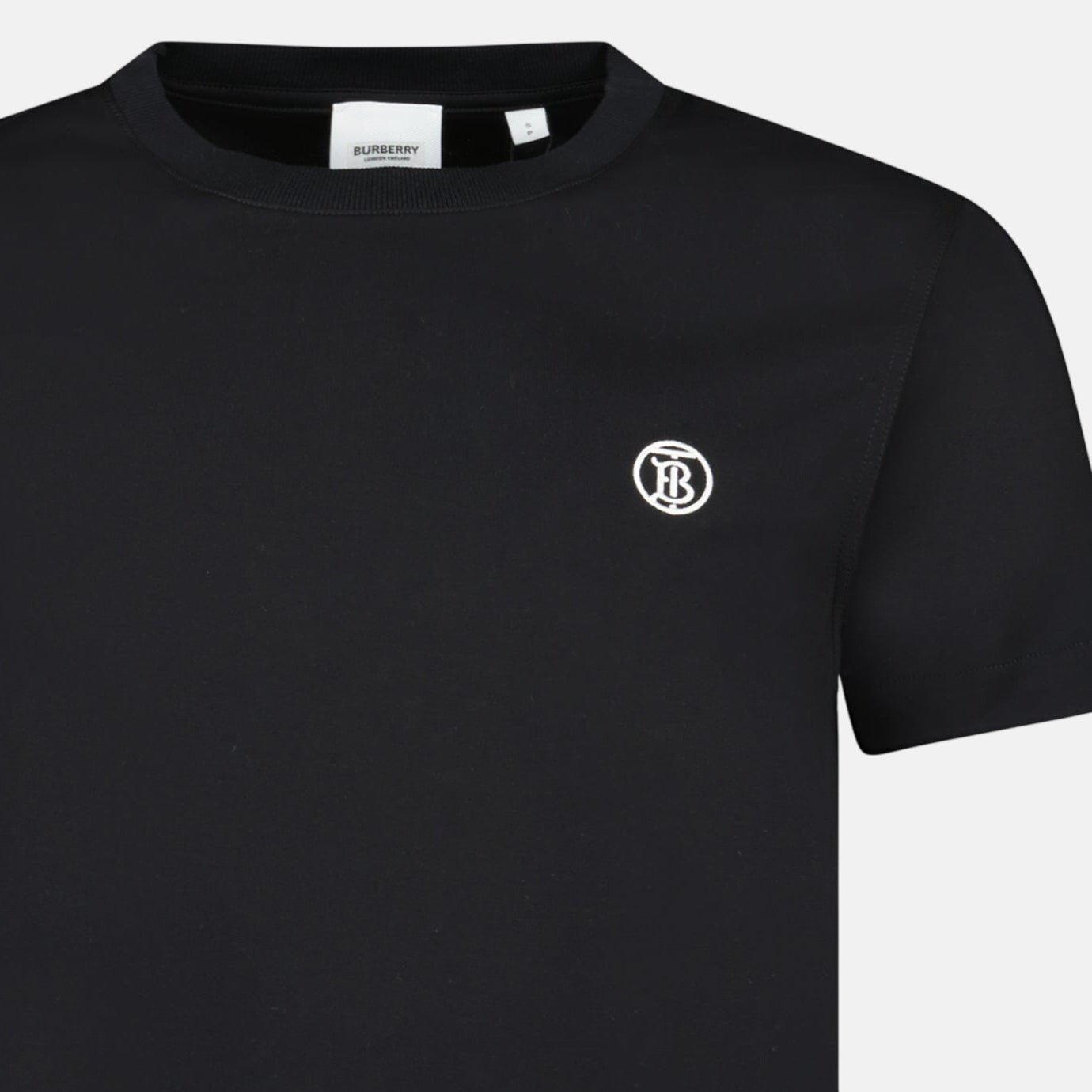 Burberry 'Parker' Short Sleeve T-Shirt Black | Studio DOS