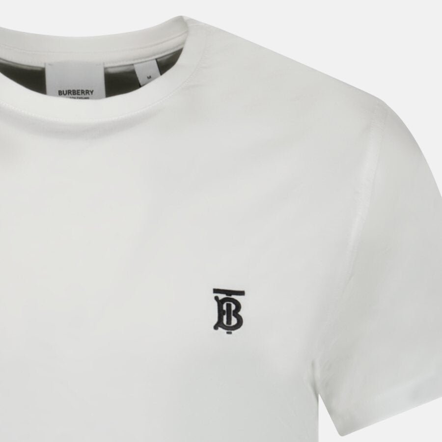 Burberry 'Parker' Short Sleeve T-Shirt White | Studio DOS