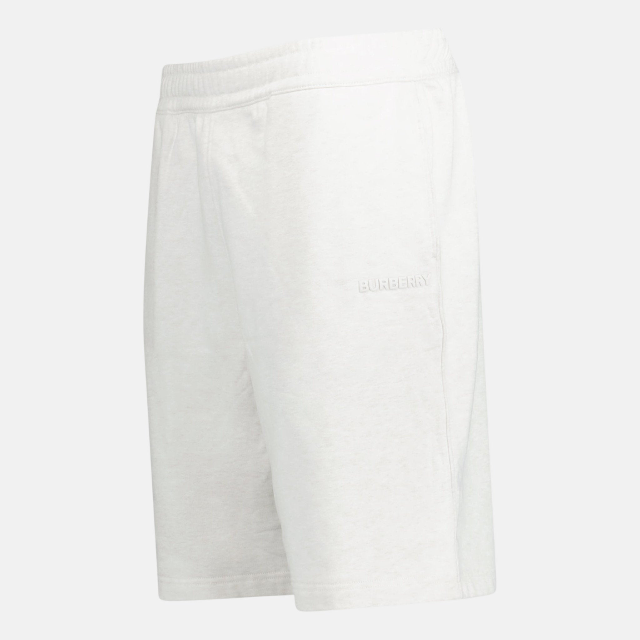 Burberry 'Raphael' Cotton Shorts Oatmeal | Studio DOS