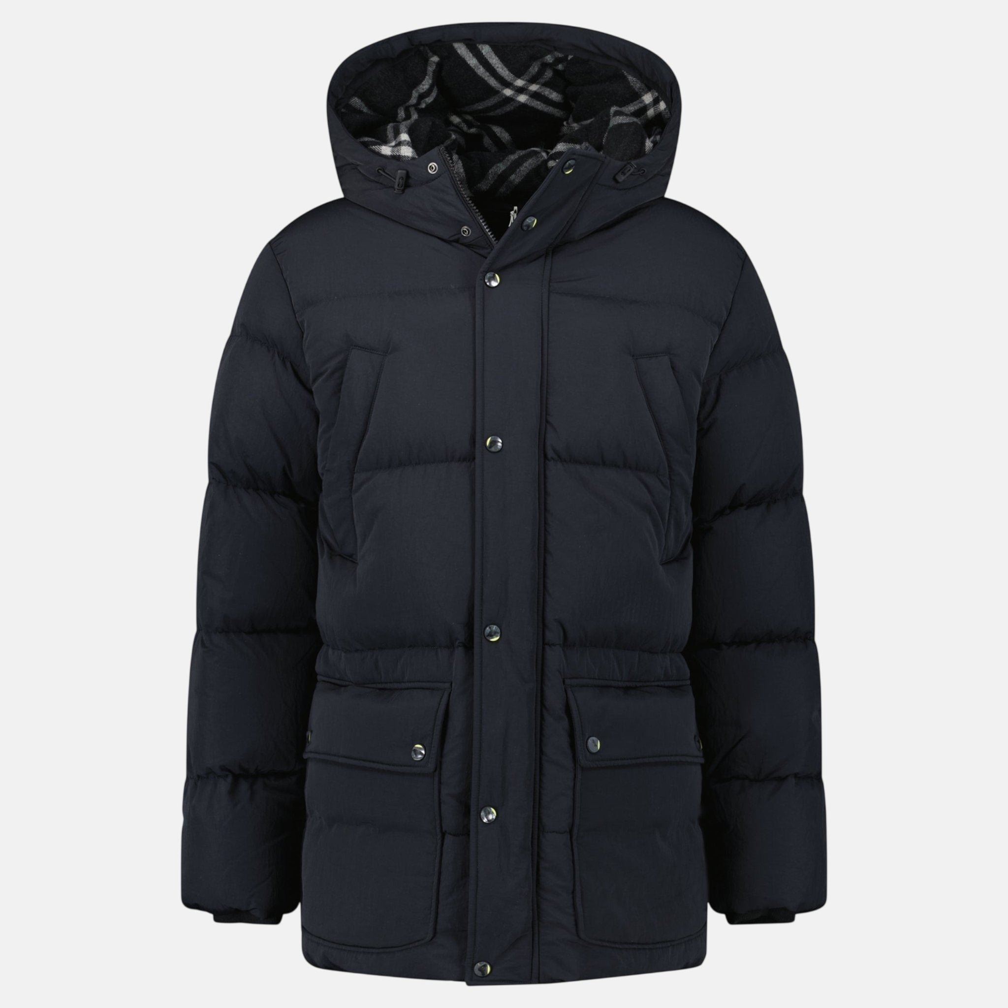 Burberry Technical Nylon Puffer Coat Black | Studio DOS