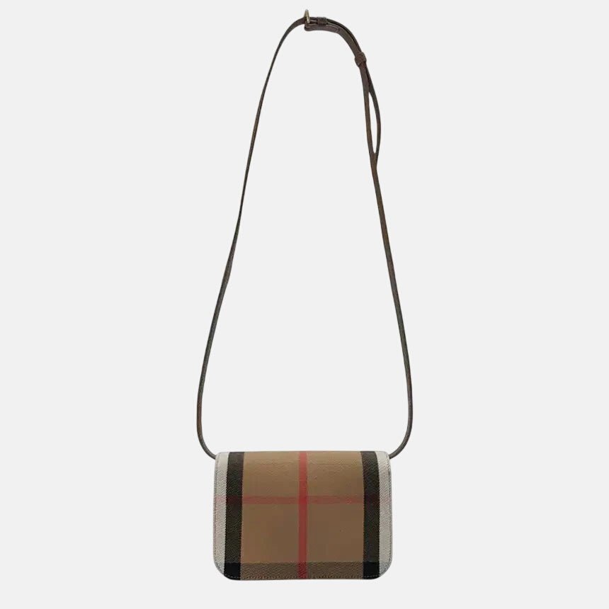 Burberry Womens 'Madison' Leather Shoulder Bag Earth Brown | Studio DOS