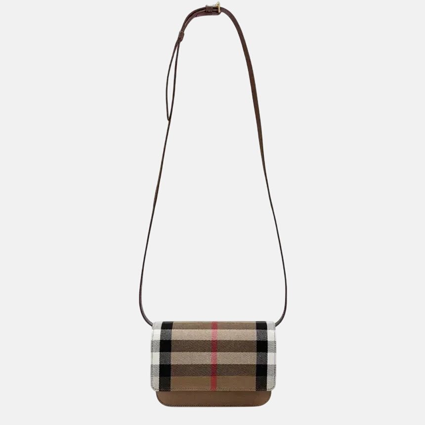 Burberry Womens 'Madison' Leather Shoulder Bag Earth Brown | Studio DOS