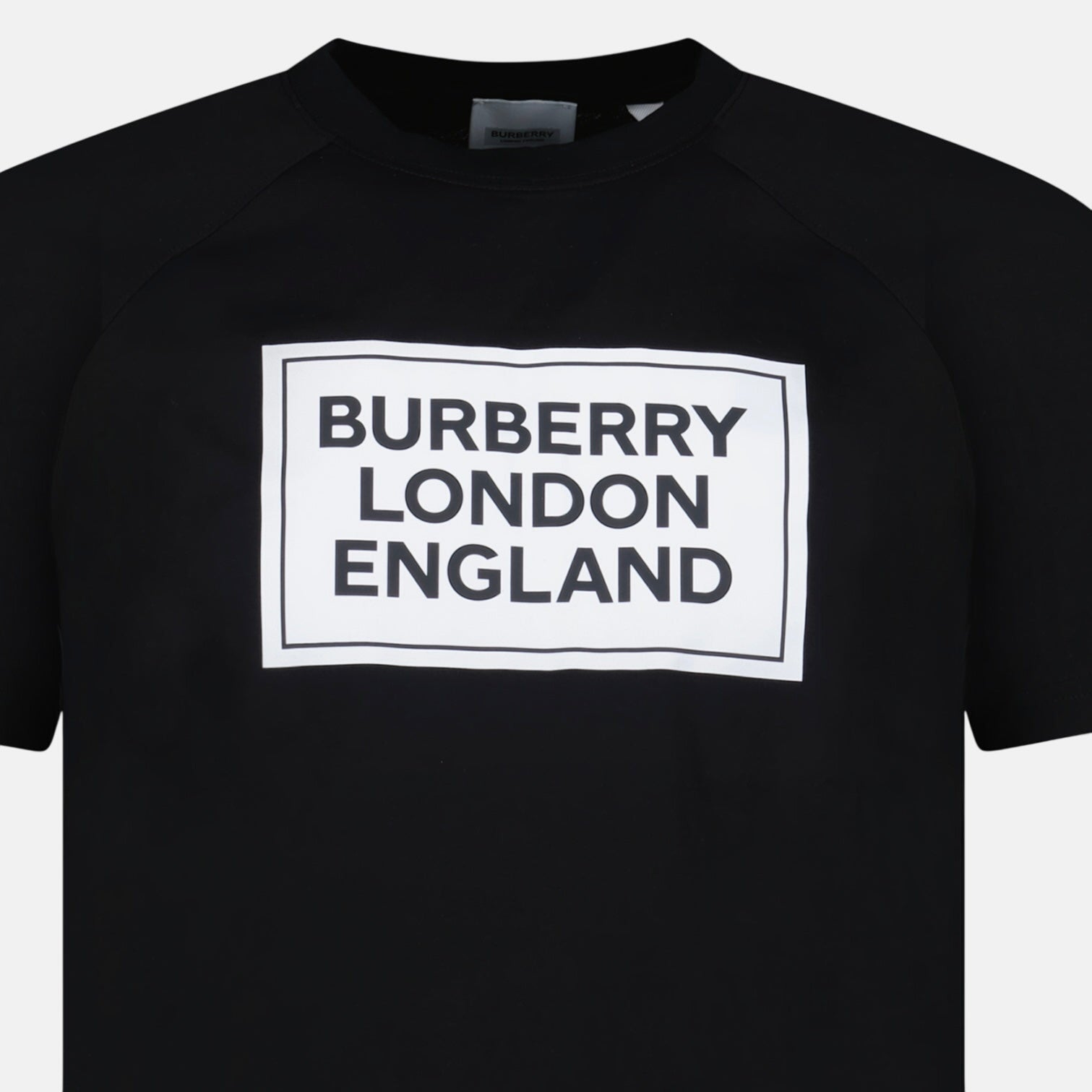 Burberry Womens 'Margot' London England Logo T-Shirt Black | Studio DOS