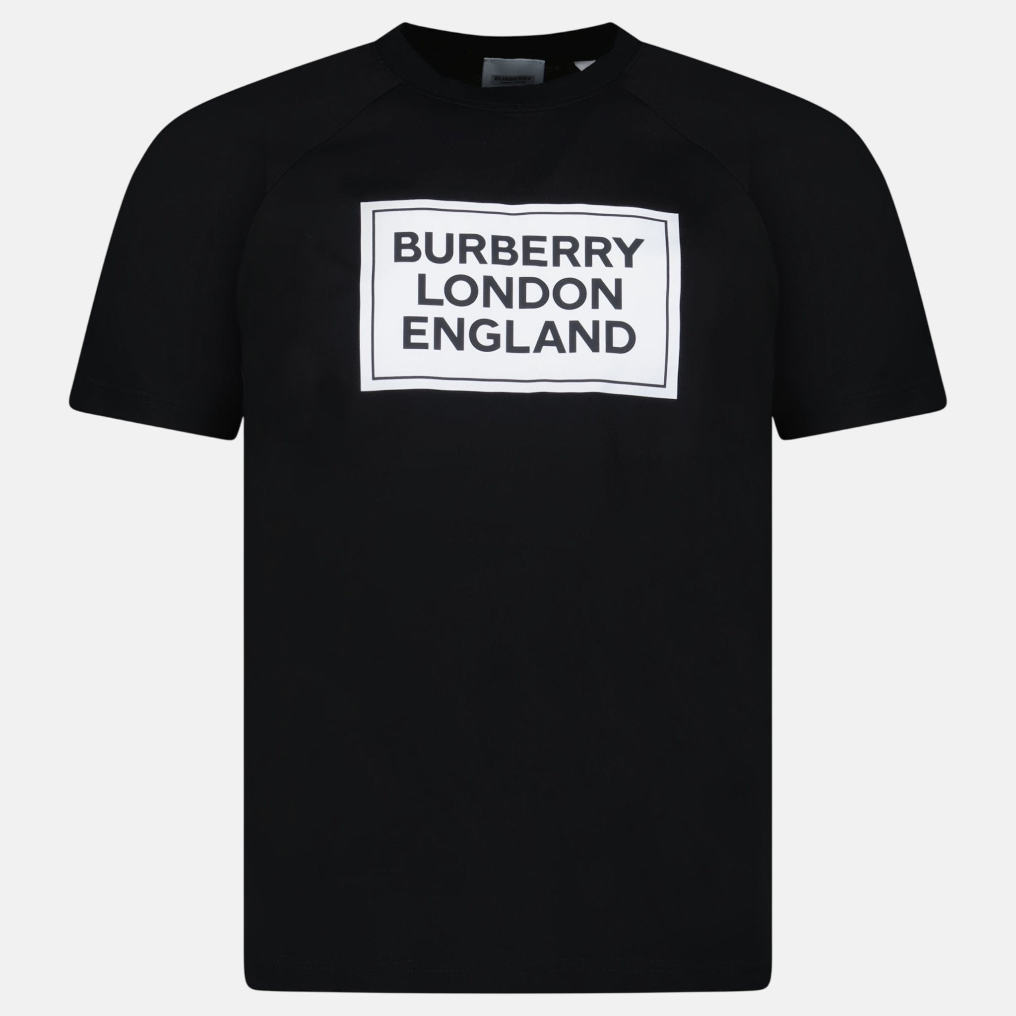 Burberry Womens 'Margot' London England Logo T-Shirt Black | Studio DOS