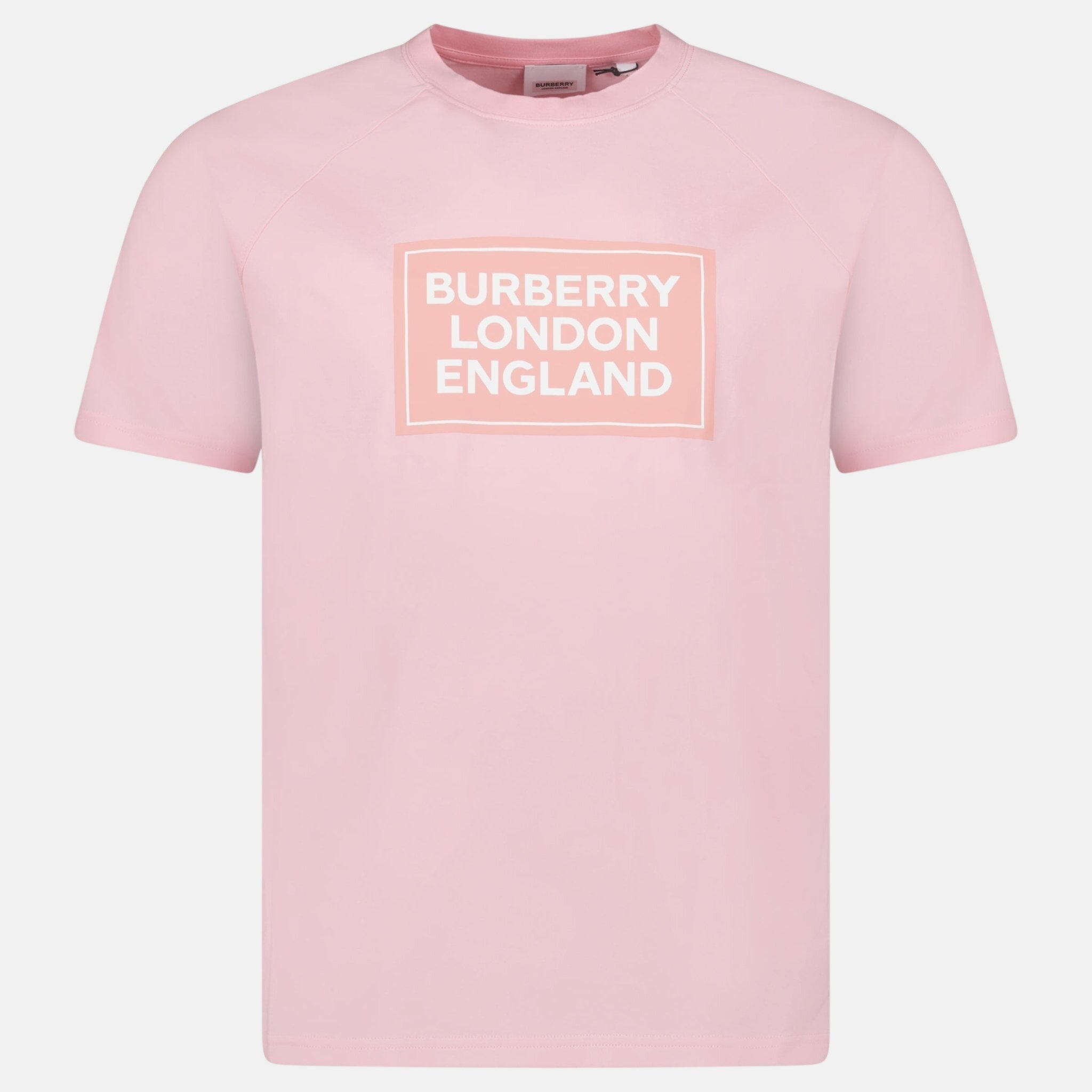 Burberry Womens 'Margot' London England Logo T-Shirt Pink | Studio DOS