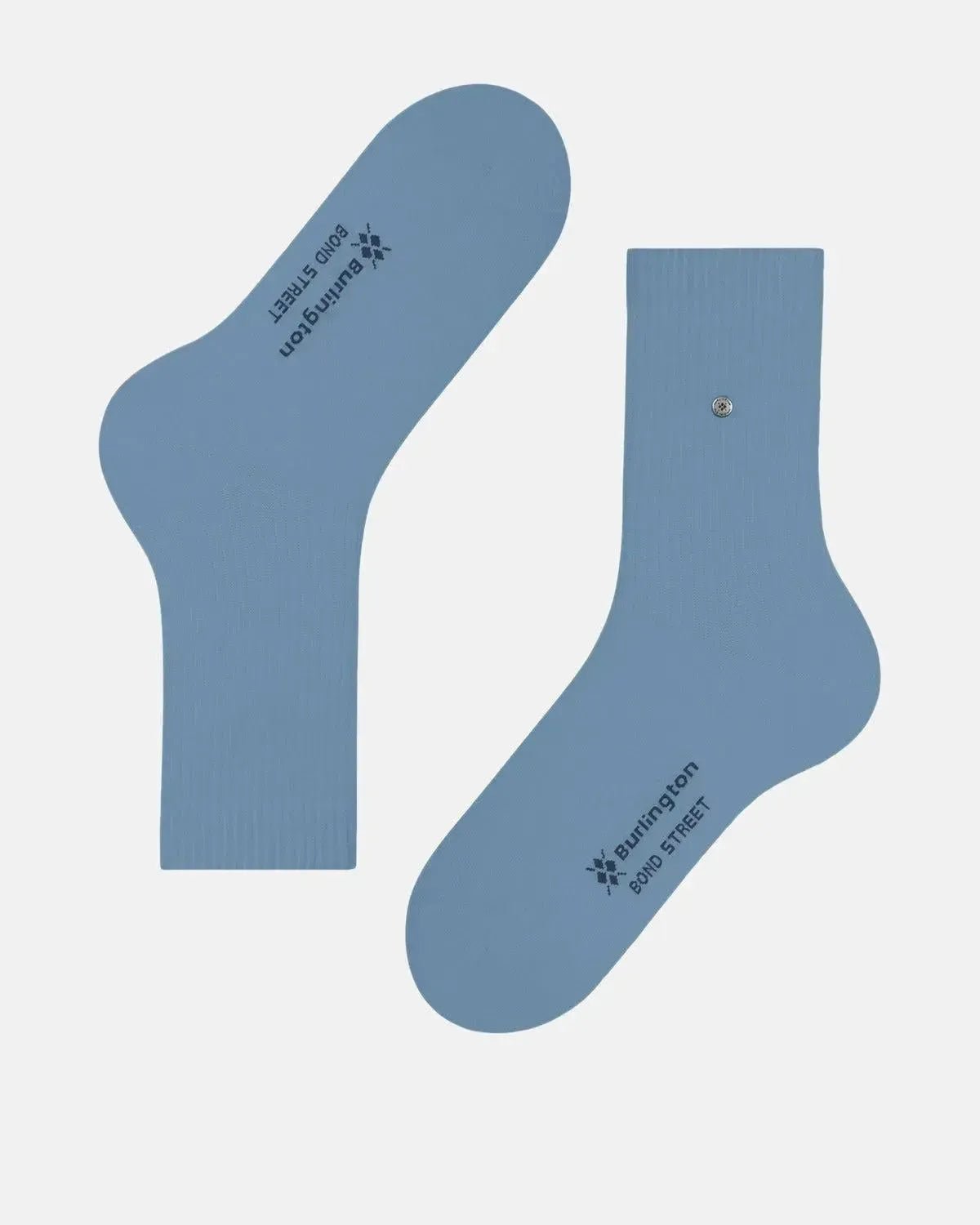 BURLINGTON MENS BOND STREET SOCKS SKY BLUE | Studio DOS