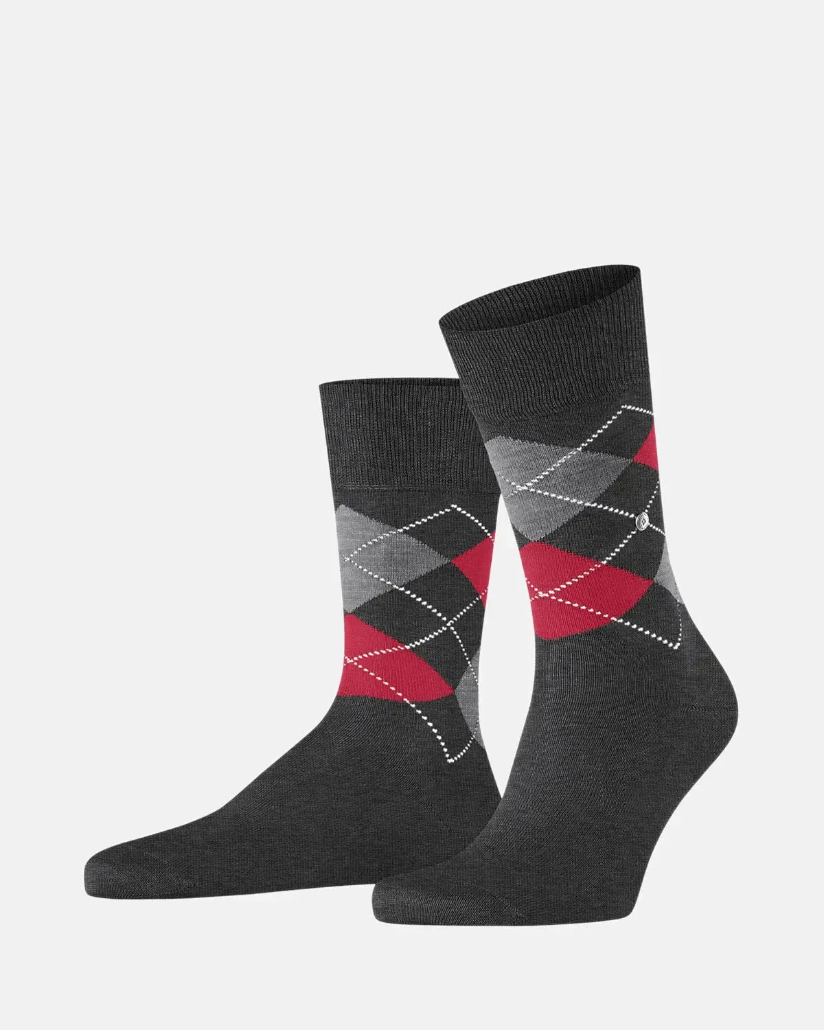 BURLINGTON MENS MANCHESTER SOCKS ANTHRACITE MELANGE | Studio DOS