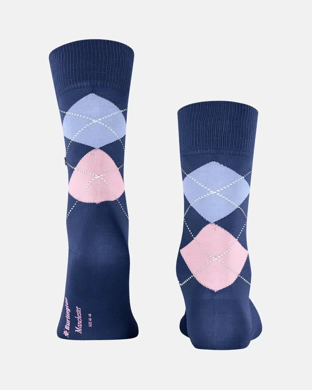 BURLINGTON MENS MANCHESTER SOCKS NIGHT BLUE | Studio DOS