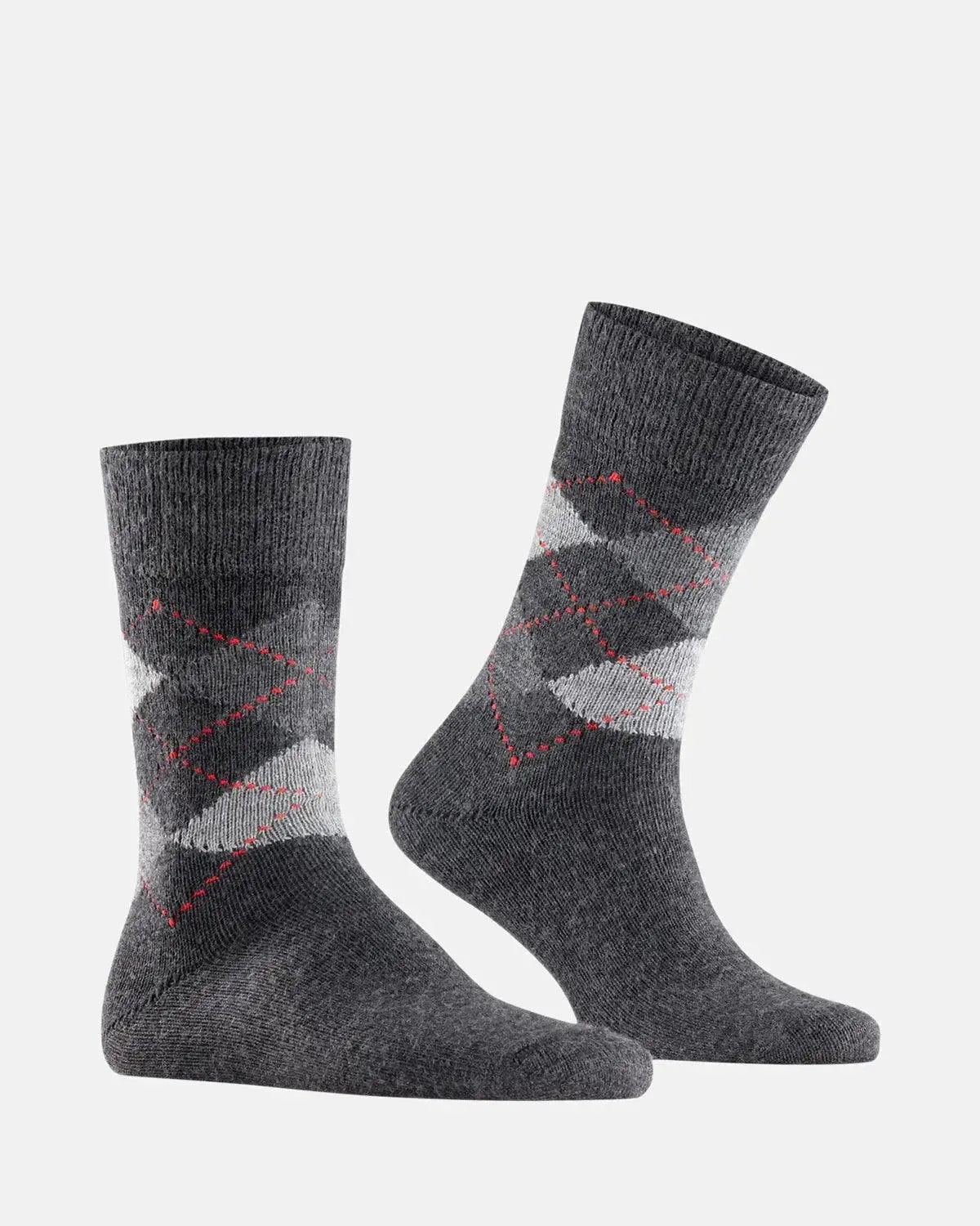 BURLINGTON MENS PRESTON SOCKS ANTHRACITE MARL | Studio DOS
