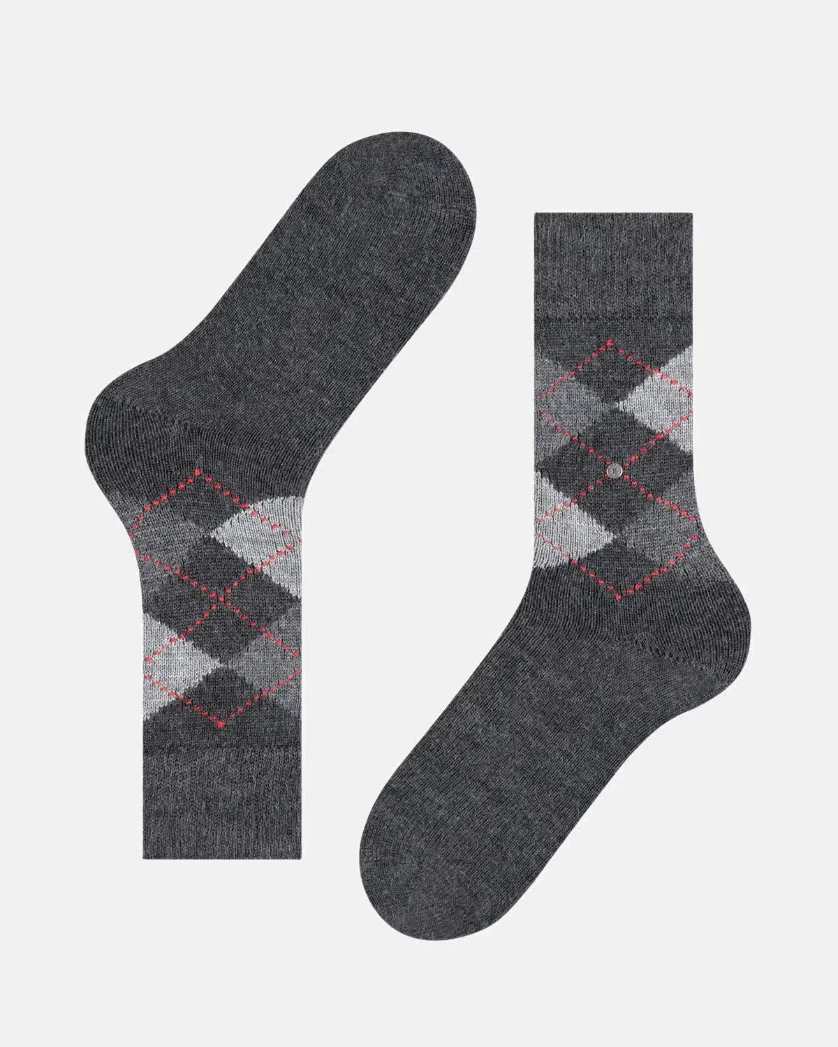 BURLINGTON MENS PRESTON SOCKS ANTHRACITE MARL | Studio DOS