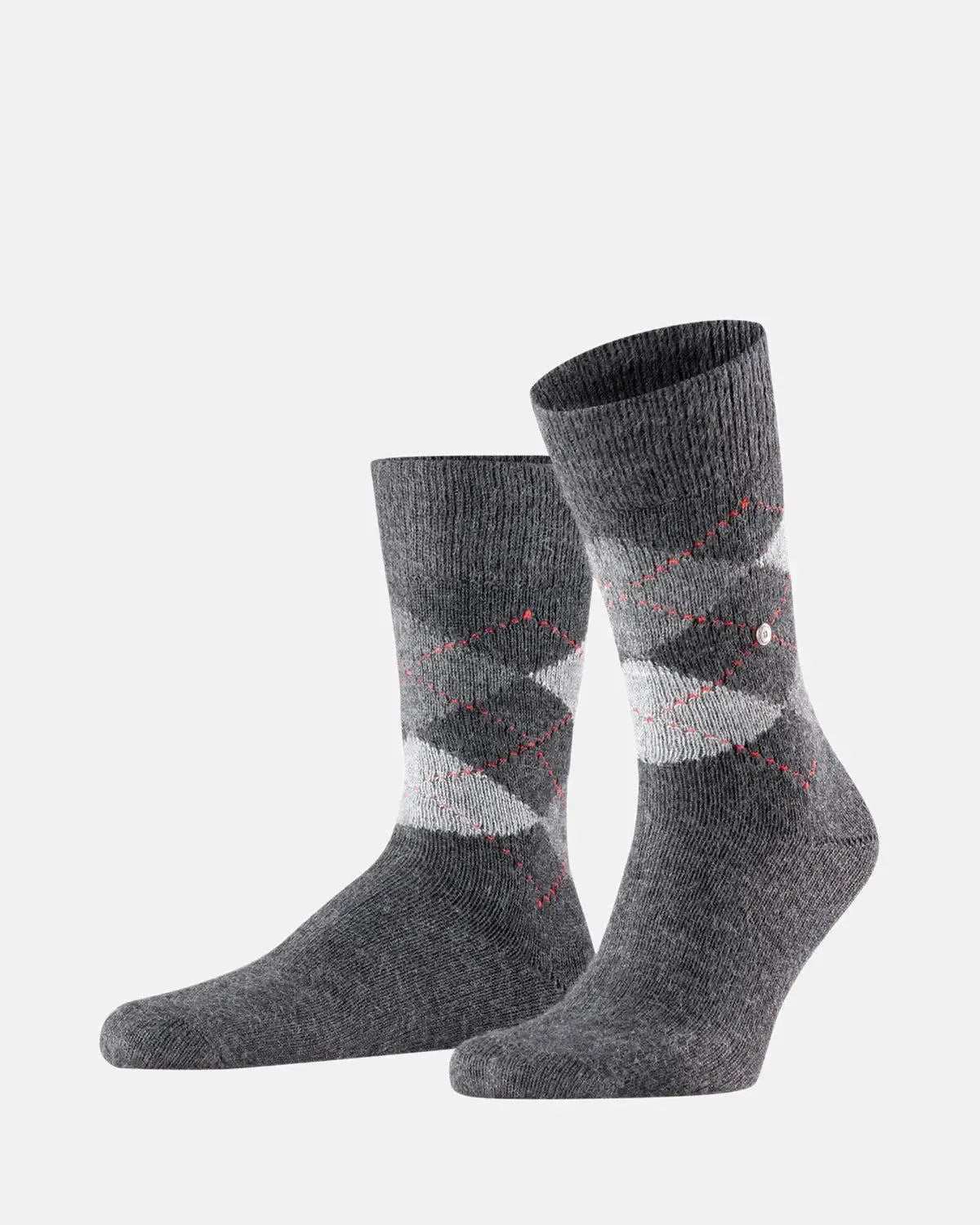 BURLINGTON MENS PRESTON SOCKS ANTHRACITE MARL | Studio DOS