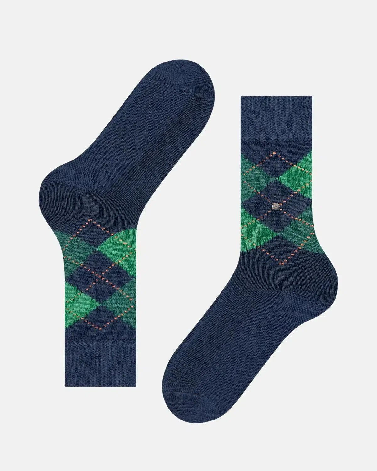 BURLINGTON MENS PRESTON SOCKS NAVY | Studio DOS