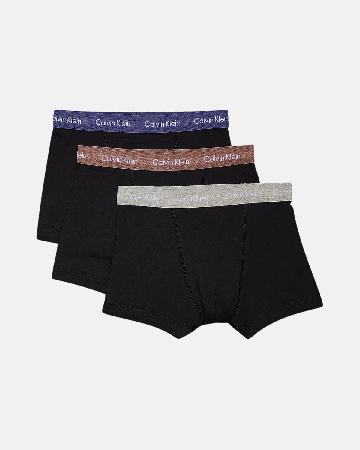 CALVIN KLEIN 3 - PACK TRUNKS BLACK B - R IRIS | Studio DOS