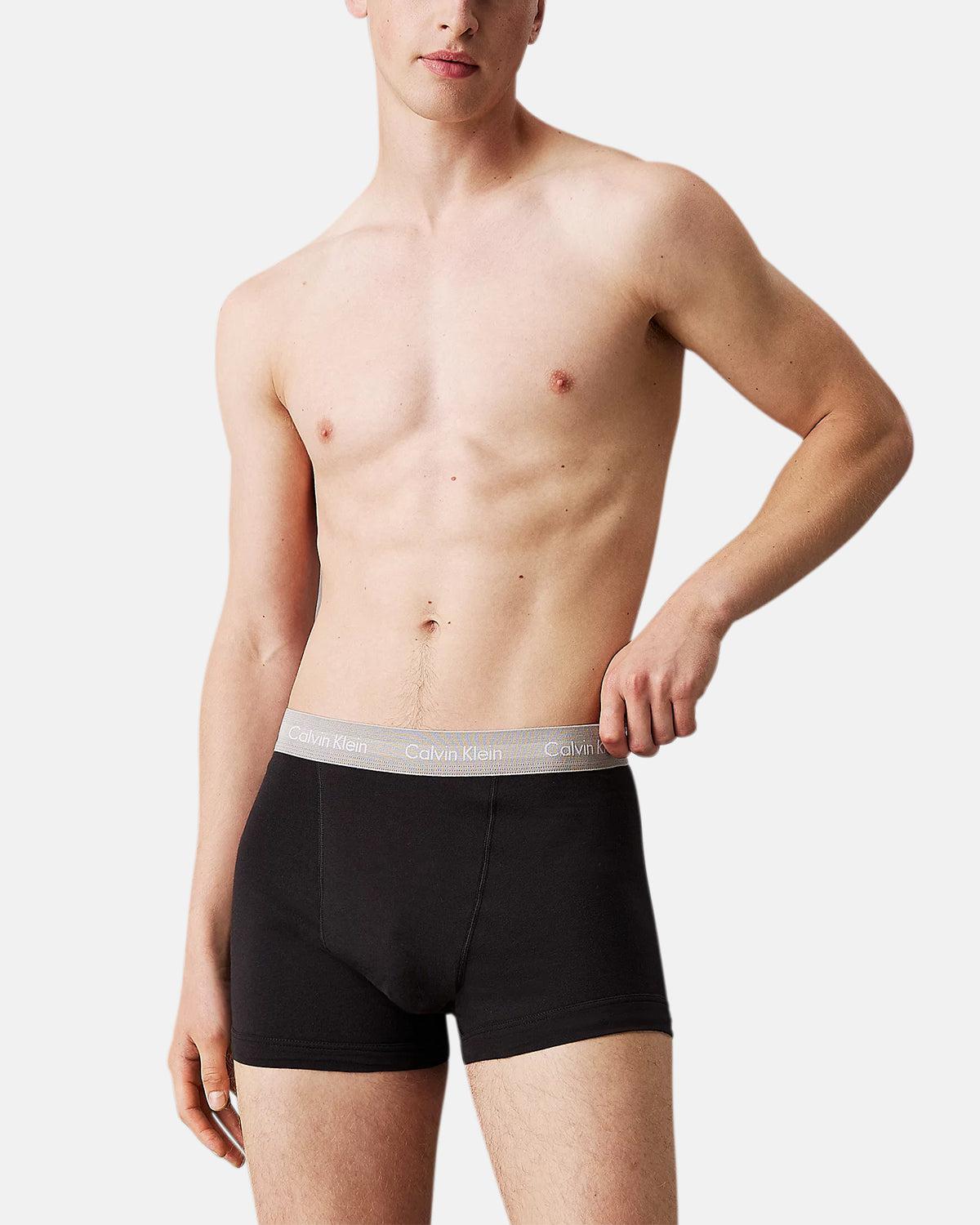 CALVIN KLEIN 3 - PACK TRUNKS BLACK B - ROCK RIDGE | Studio DOS