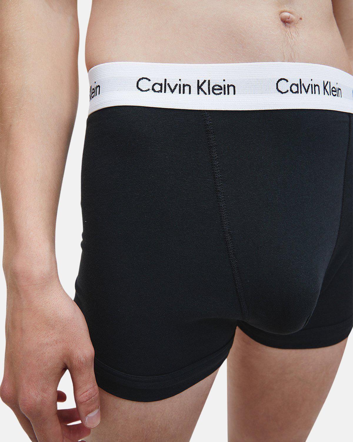 CALVIN KLEIN 3 - PACK TRUNKS BLACK WHITE | Studio DOS