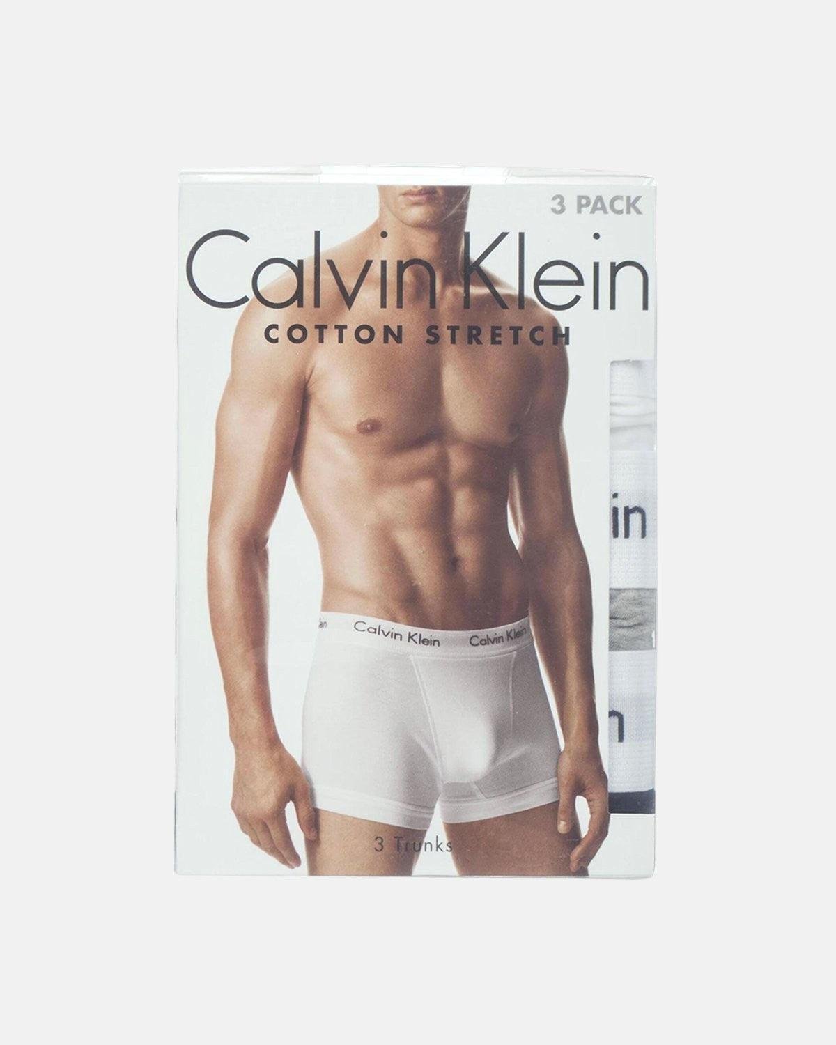 CALVIN KLEIN 3 - PACK TRUNKS BLACK WHITE | Studio DOS
