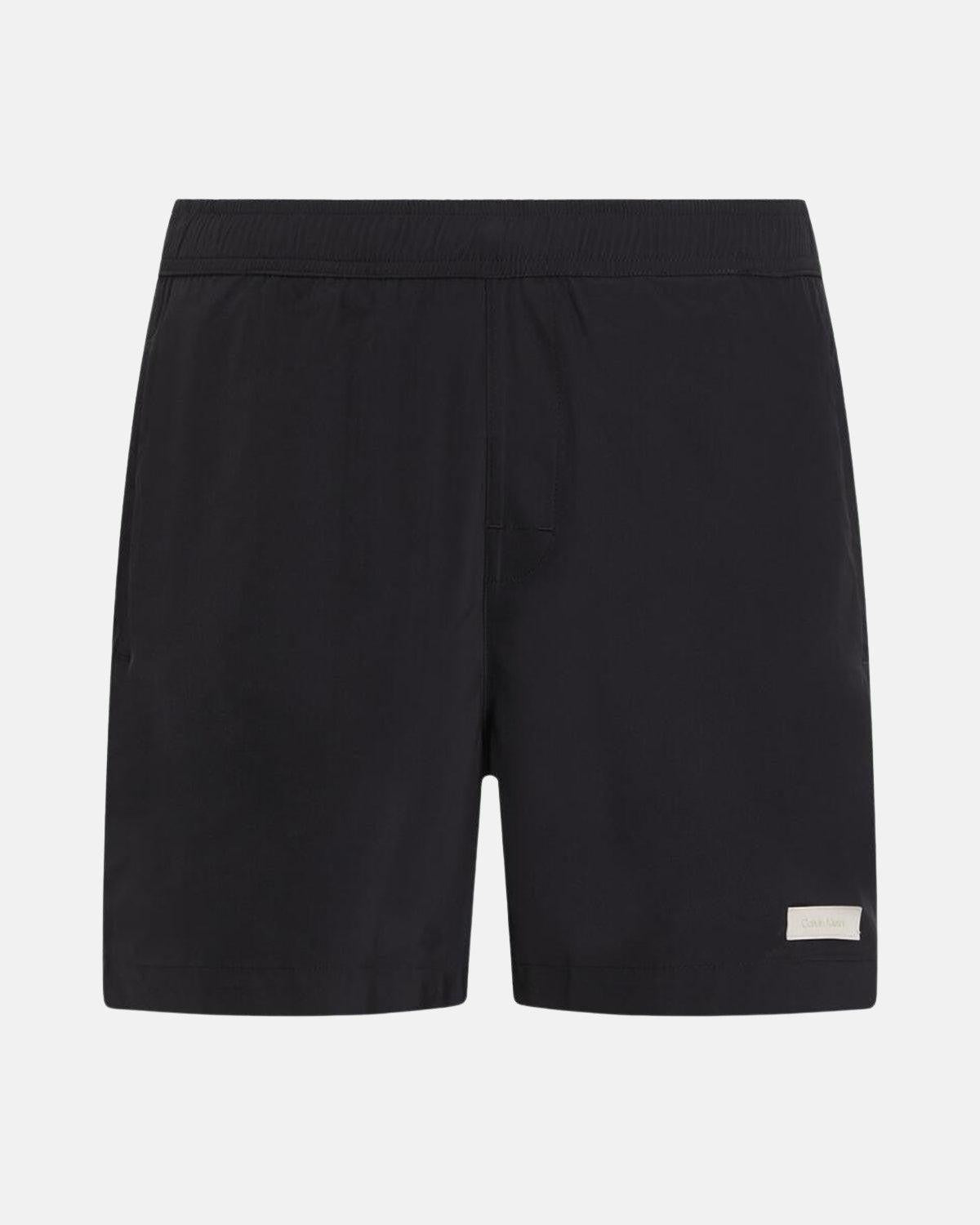CALVIN KLEIN MEDIUM DRAWSTRING SWIM SHORTS BLACK | Studio DOS