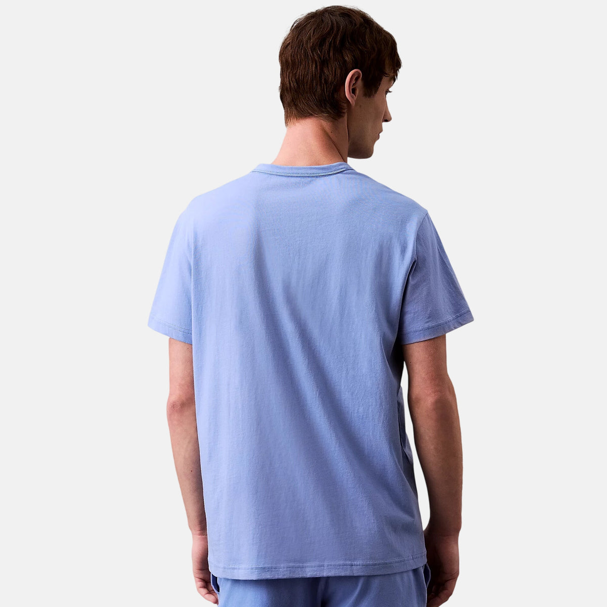Calvin Klein Mens Cotton Crew T-Shirt Glacier | Studio DOS