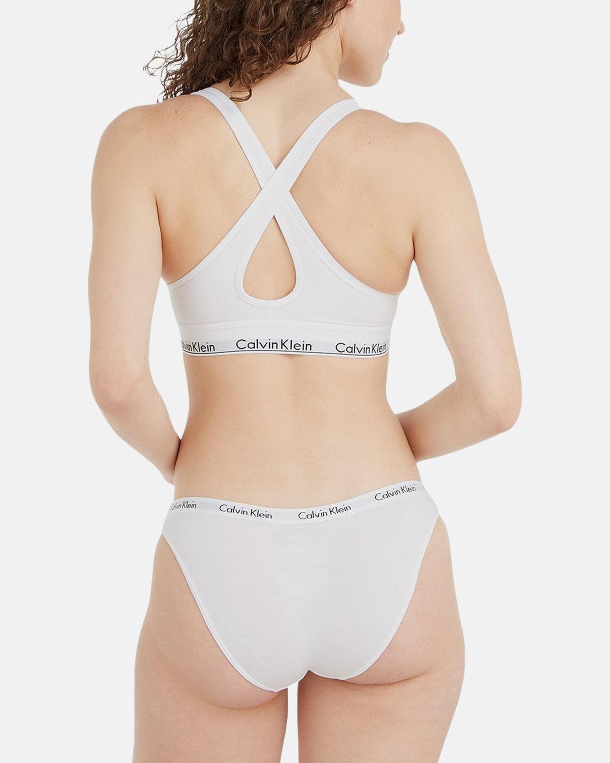 CALVIN KLEIN WOMENS CAROUSEL BIKINI BRIEFS WHITE | Studio DOS