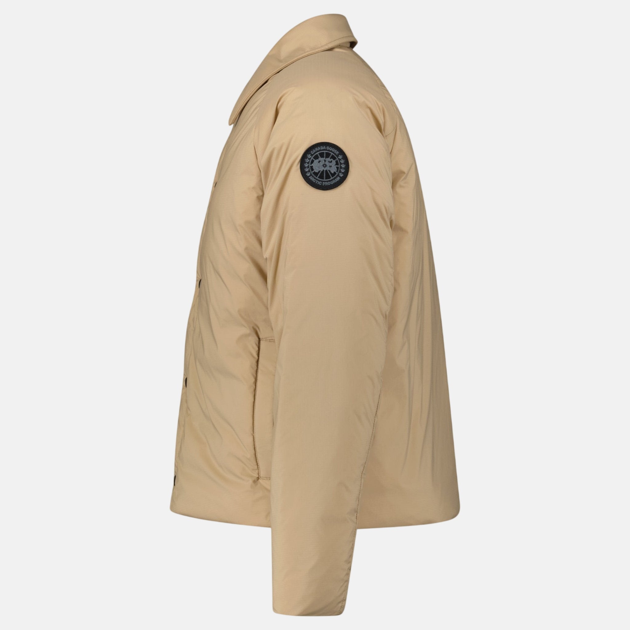 Canada Goose Nylon Lodge Coach Jacket Desert Sand | Studio DOS