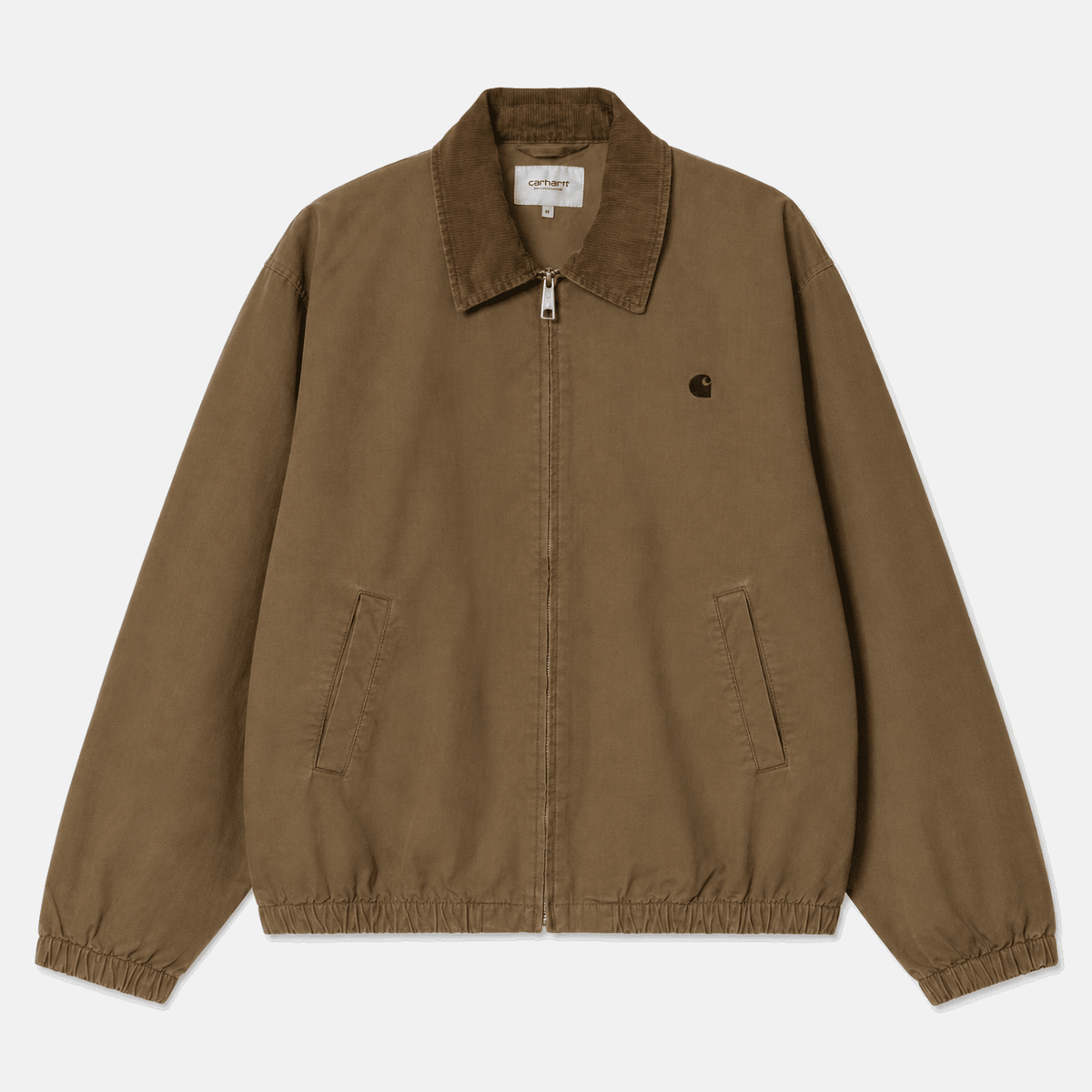 Carhartt WIP Madison Ripstop Jacket Dark Beech/Black Garment Dyed | Studio DOS