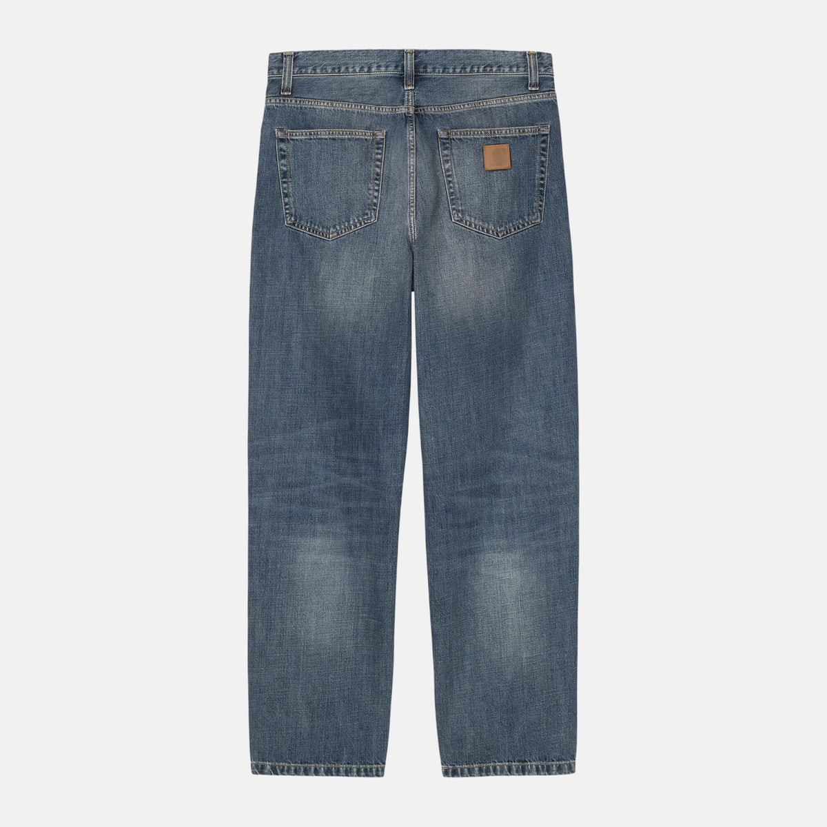 Carhartt WIP Mens Aaron Pant Blue Dark Used | Studio DOS