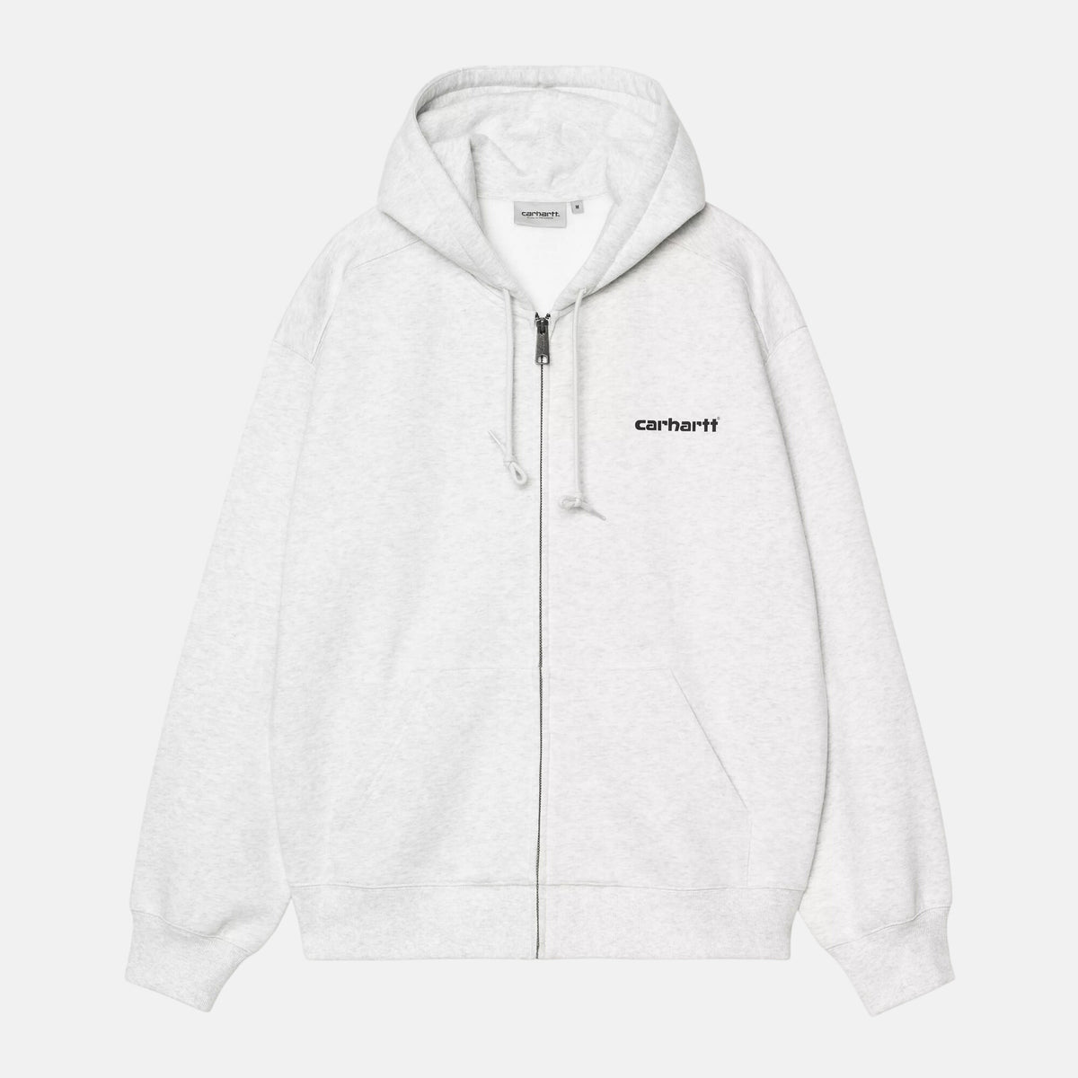 Carhartt WIP Mens Hooded Archive Lines Sweatshirt Jacket Ash Heather | Studio DOS