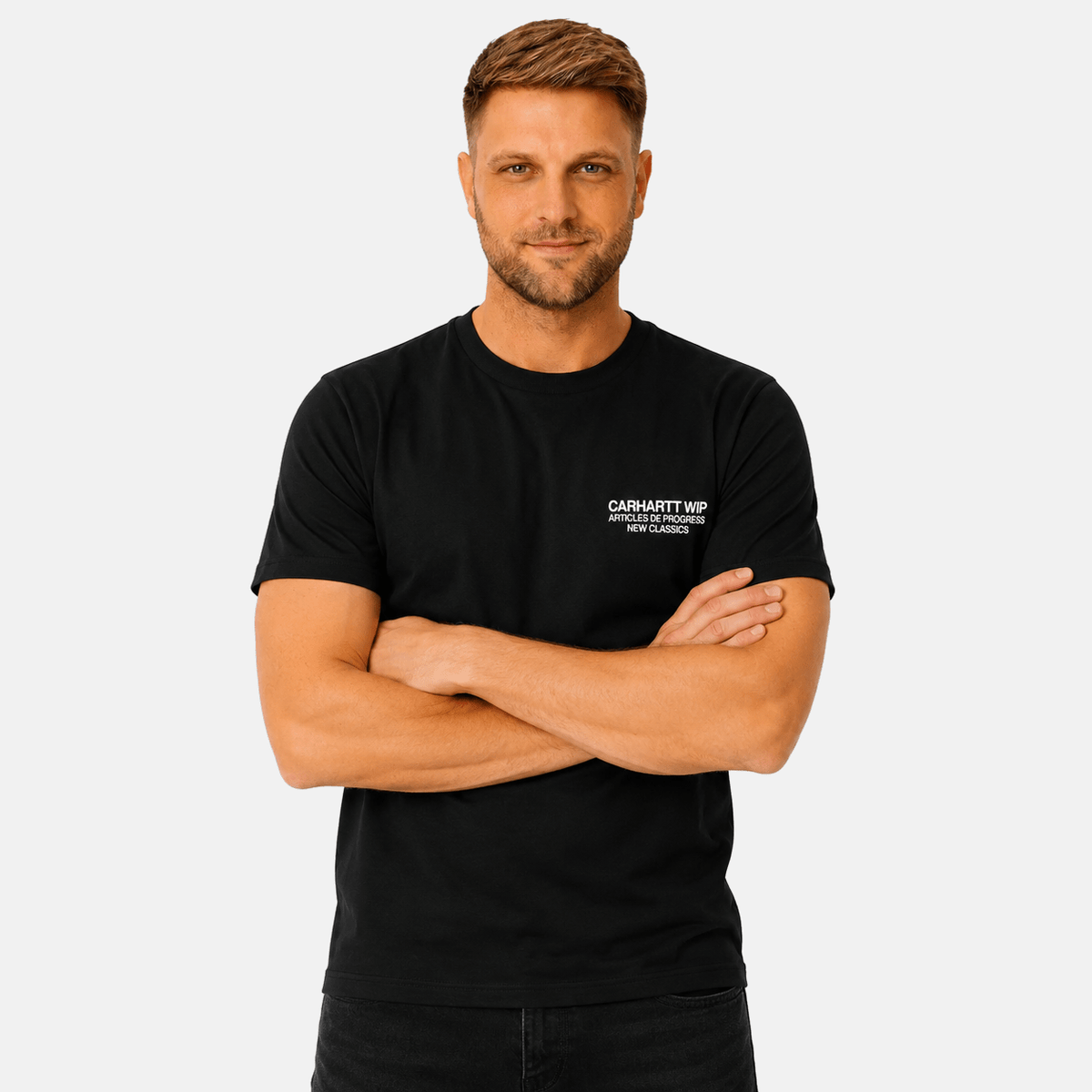 Carhartt WIP S/S Sean Hamilton 03 T-Shirt Black | Studio DOS