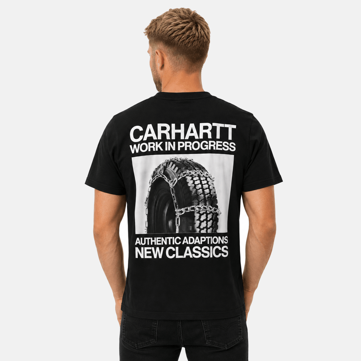 Carhartt WIP S/S Sean Hamilton 03 T-Shirt Black | Studio DOS