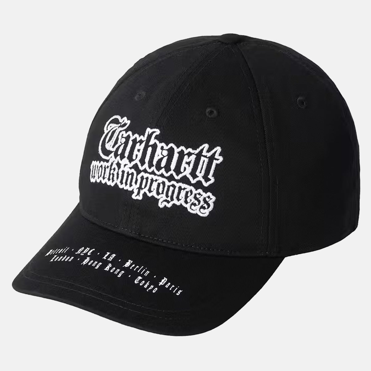 Carhartt WIP World Tour Cap Black/White | Studio DOS